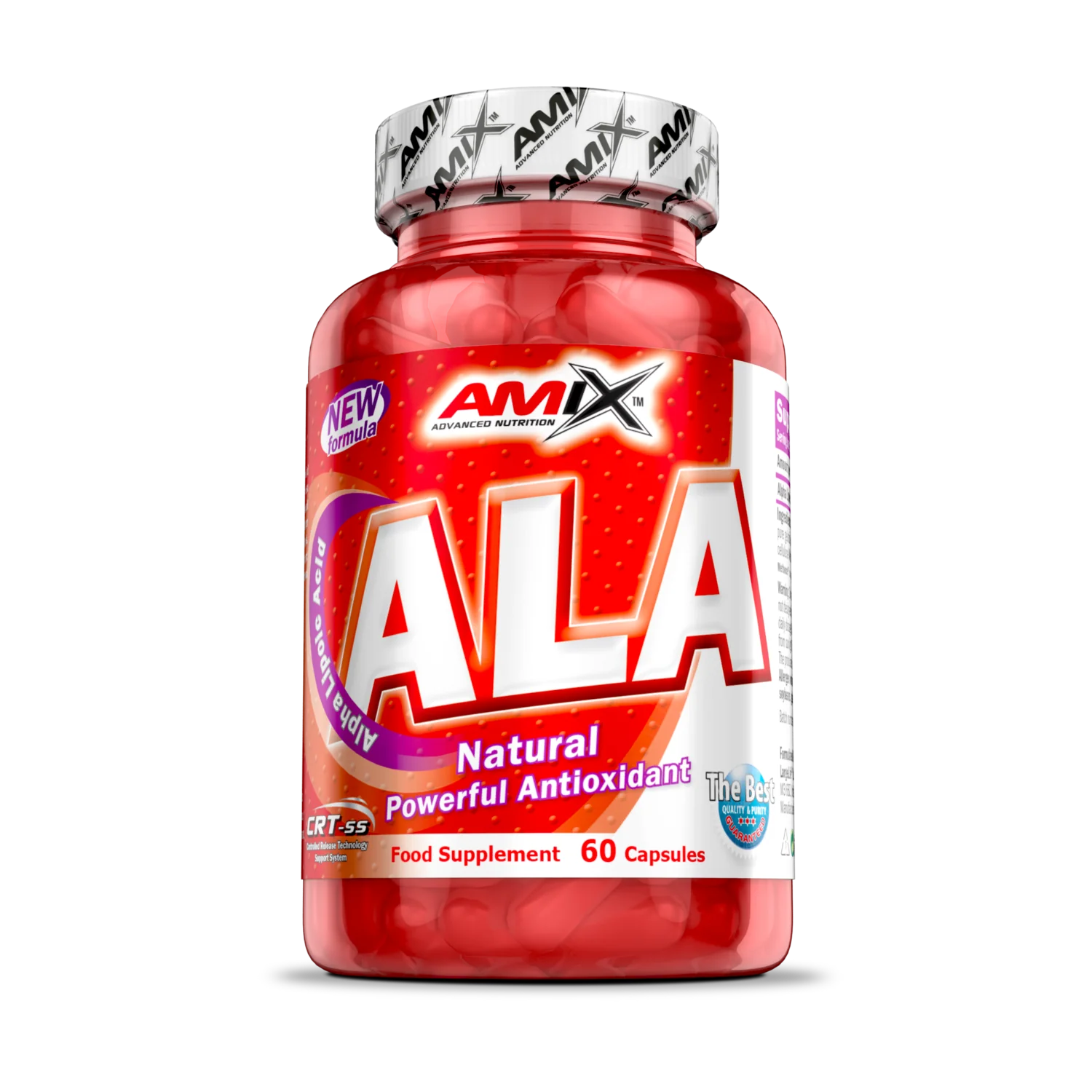 Ácido Alfa Lipoico (ALA) 60 caps – Amix™ - Image 2