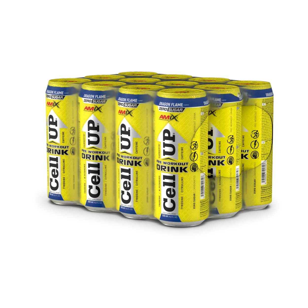 Pre-entreno CellUp Energy Drink 500ml – Amix Pro® - Image 12