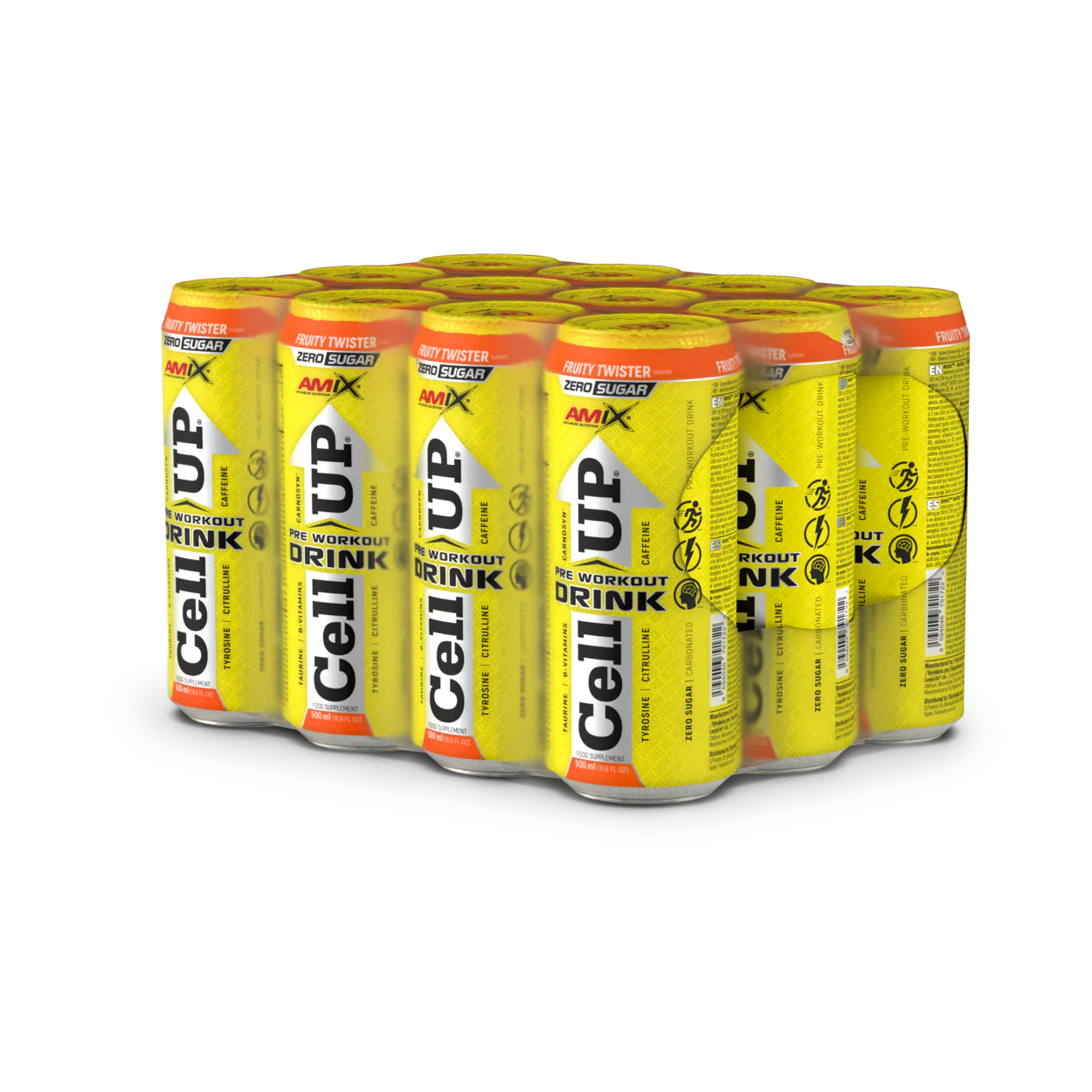 Pre-entreno CellUp Energy Drink 500ml – Amix Pro® - Image 13