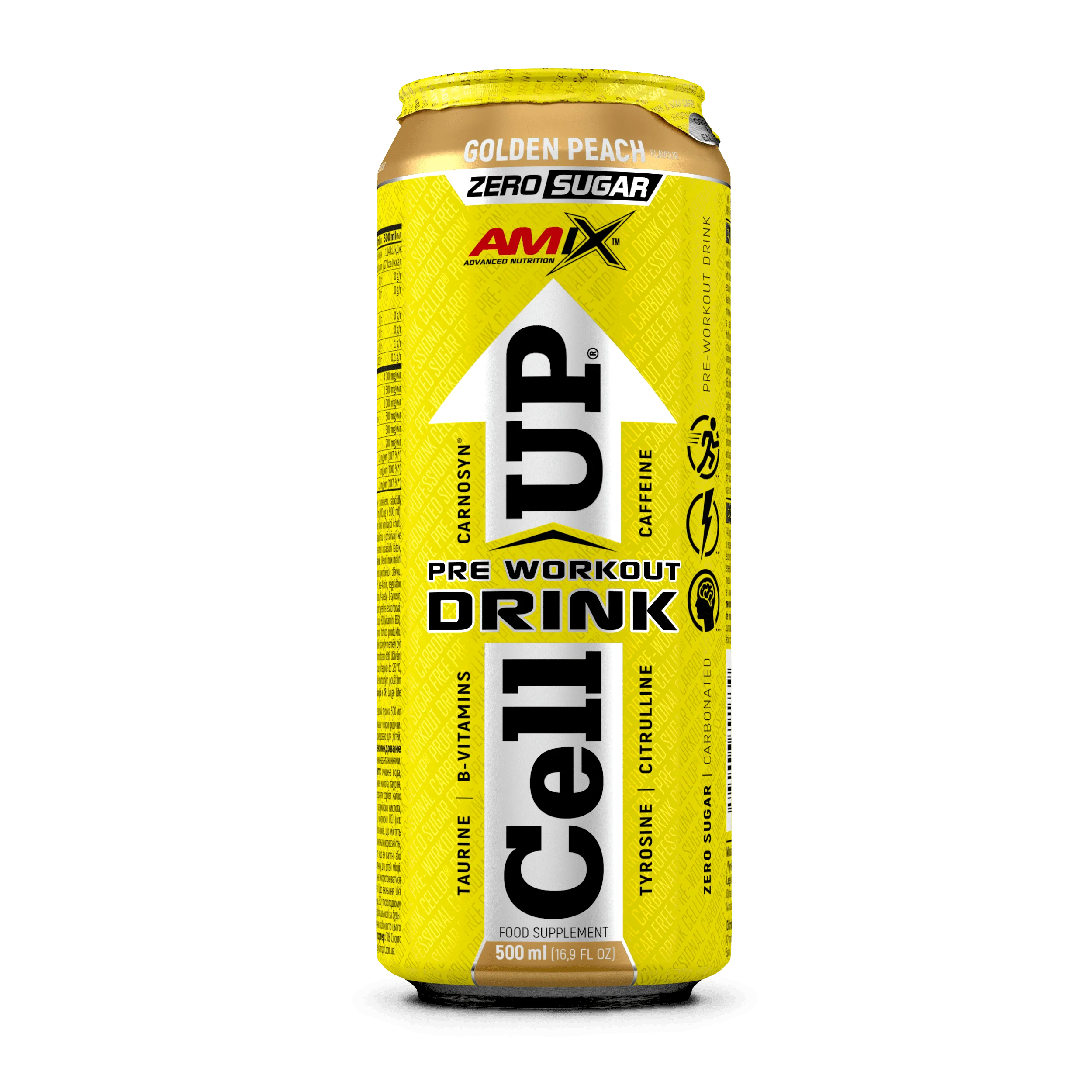 Pre-entreno CellUp Energy Drink 500ml – Amix Pro® - Image 15