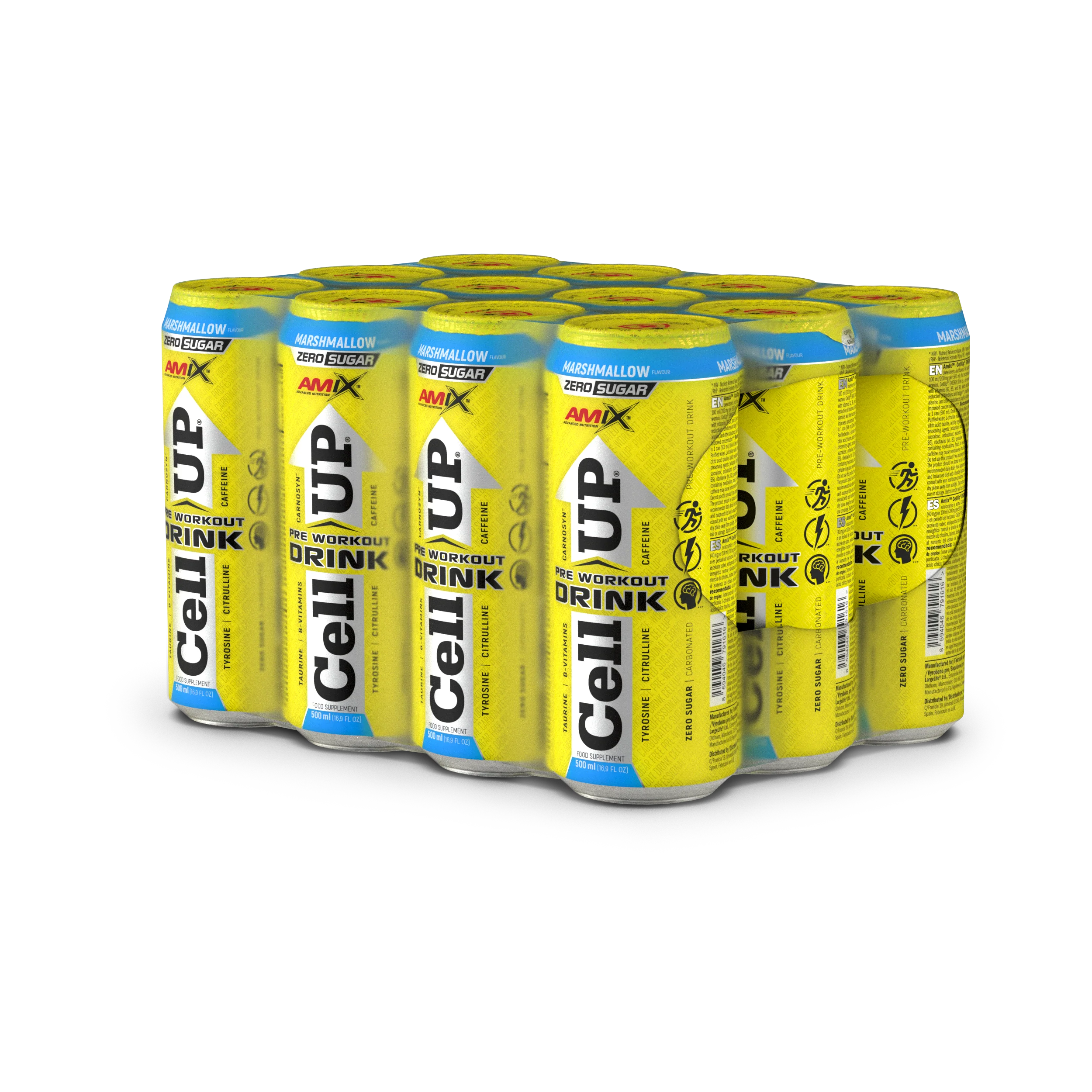 Pre-entreno CellUp Energy Drink 500ml – Amix Pro® - Image 17