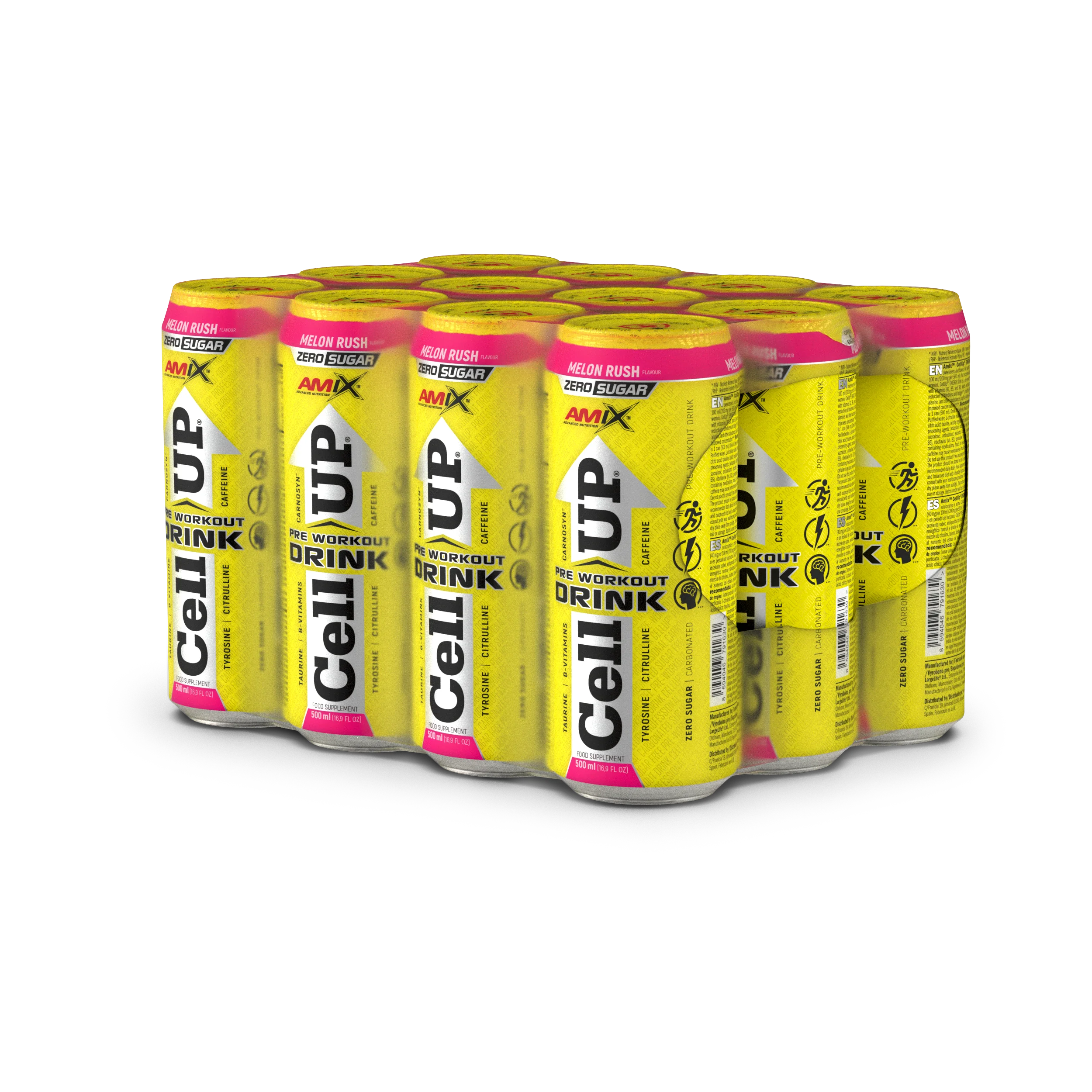 Pre-entreno CellUp Energy Drink 500ml – Amix Pro® - Image 18