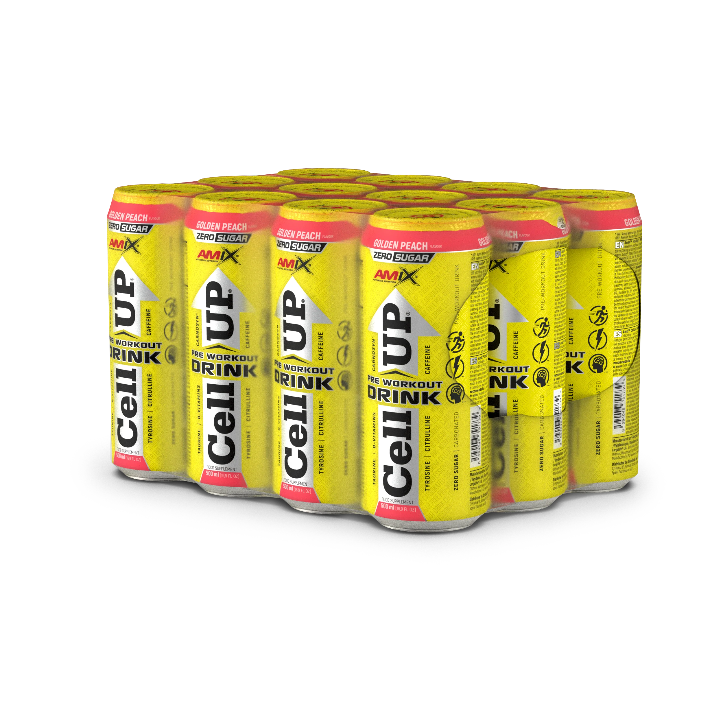 Pre-entreno CellUp Energy Drink 500ml – Amix Pro® - Image 19