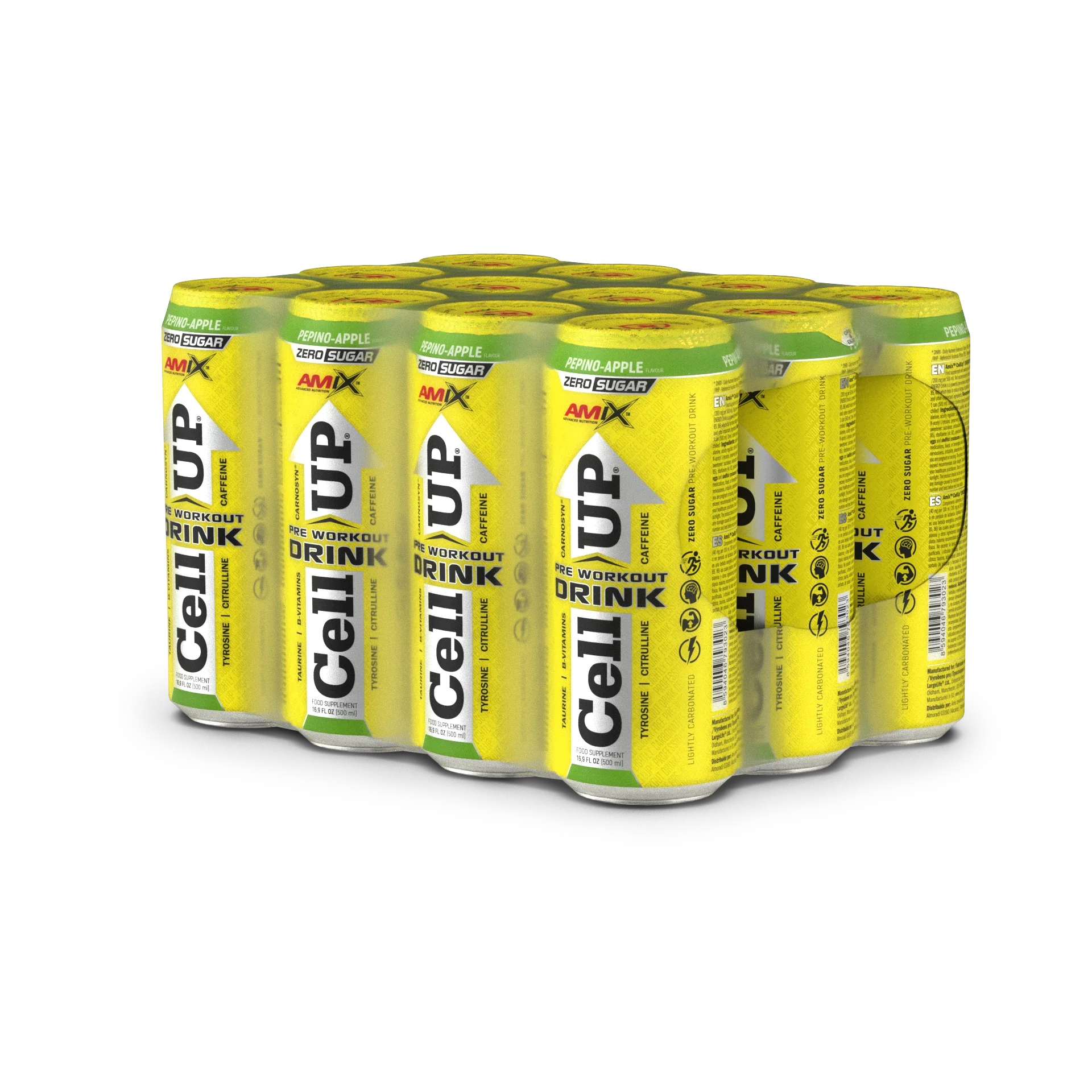 Pre-entreno CellUp Energy Drink 500ml – Amix Pro® - Image 5
