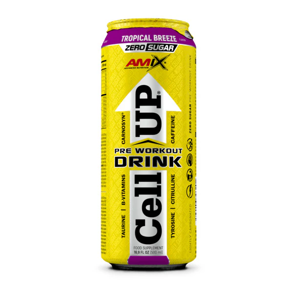 Pre-entreno CellUp Energy Drink 500ml – Amix Pro® - Image 7