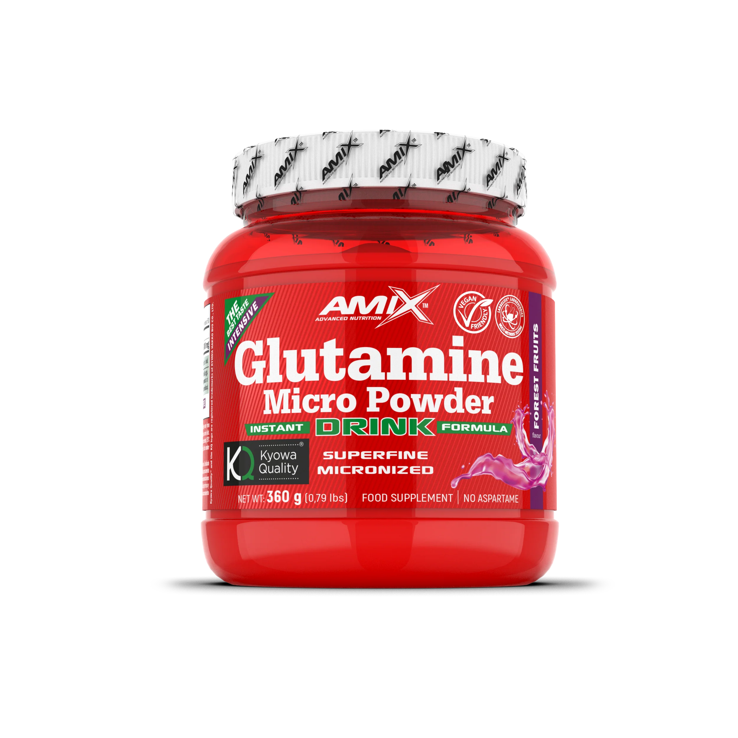 Glutamina Micronizada Powder Drink 360 g con sabor – Amix™ - Image 2