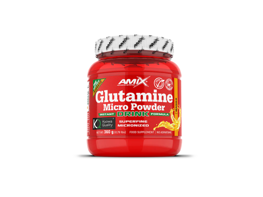 Glutamina Micronizada Powder Drink 360 g con sabor – Amix™ - Image 4