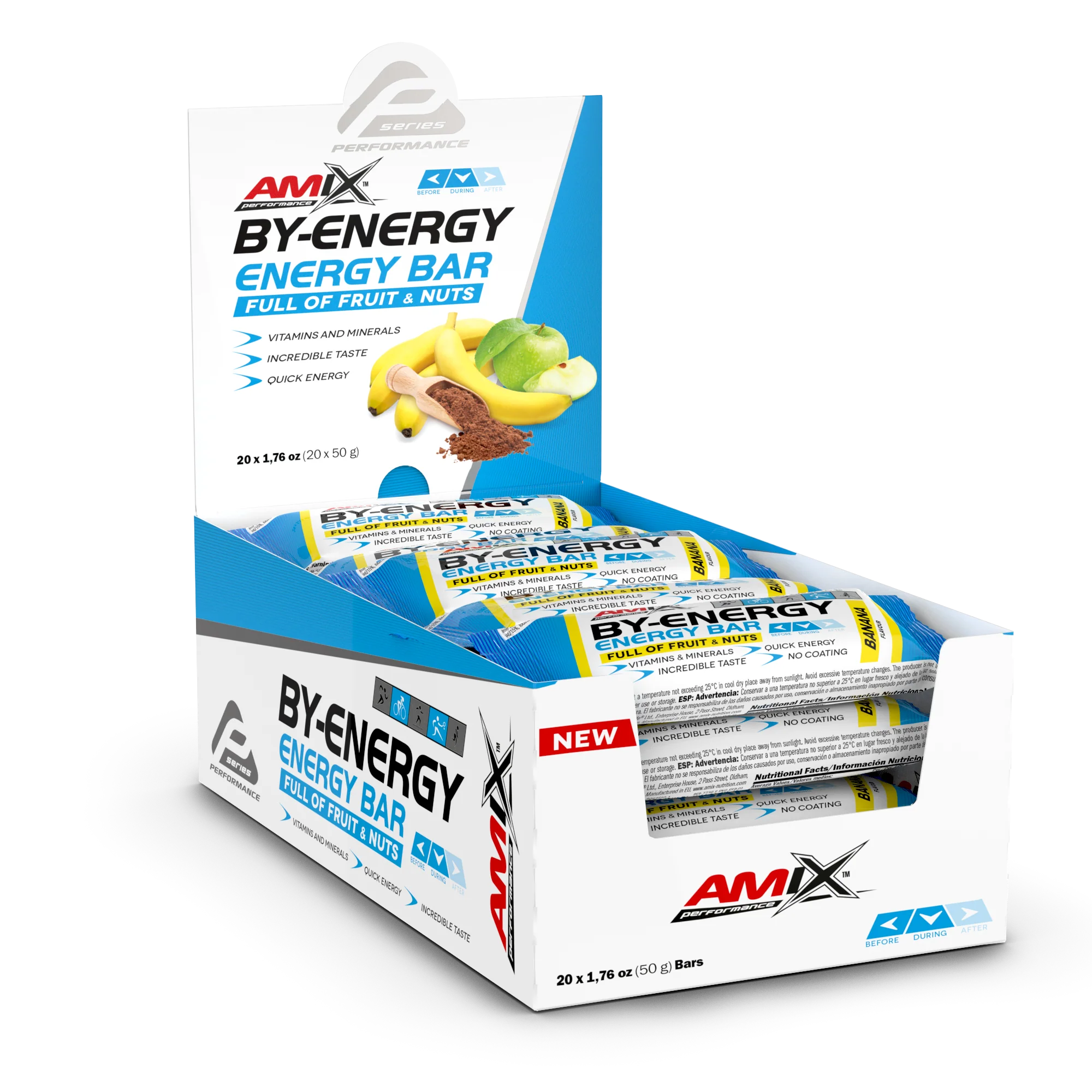 Barritas Energéticas By-Energy - Amix Performance - Image 2