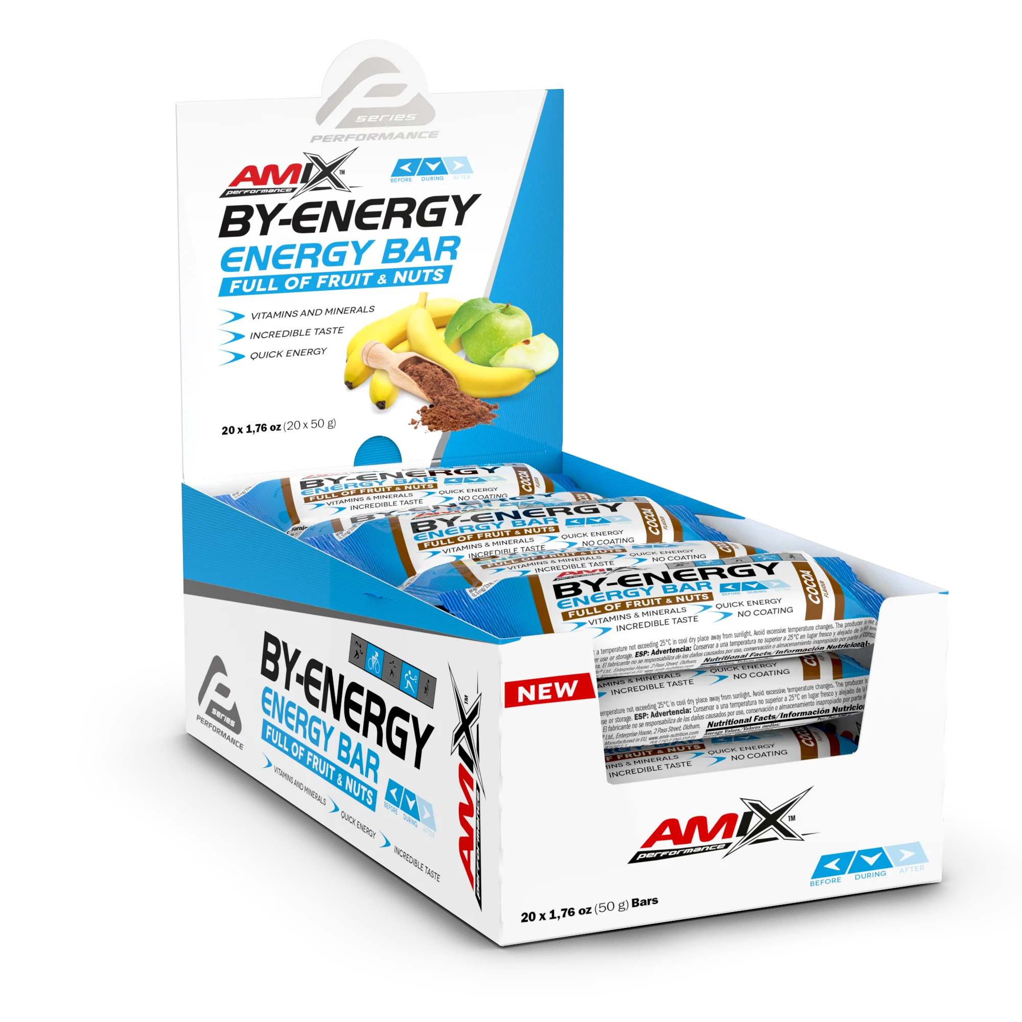 Barritas Energéticas By-Energy - Amix Performance - Image 3