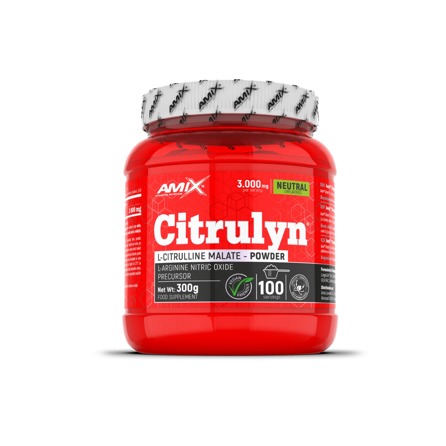 Citrulina 300 g Neutro – Amix™