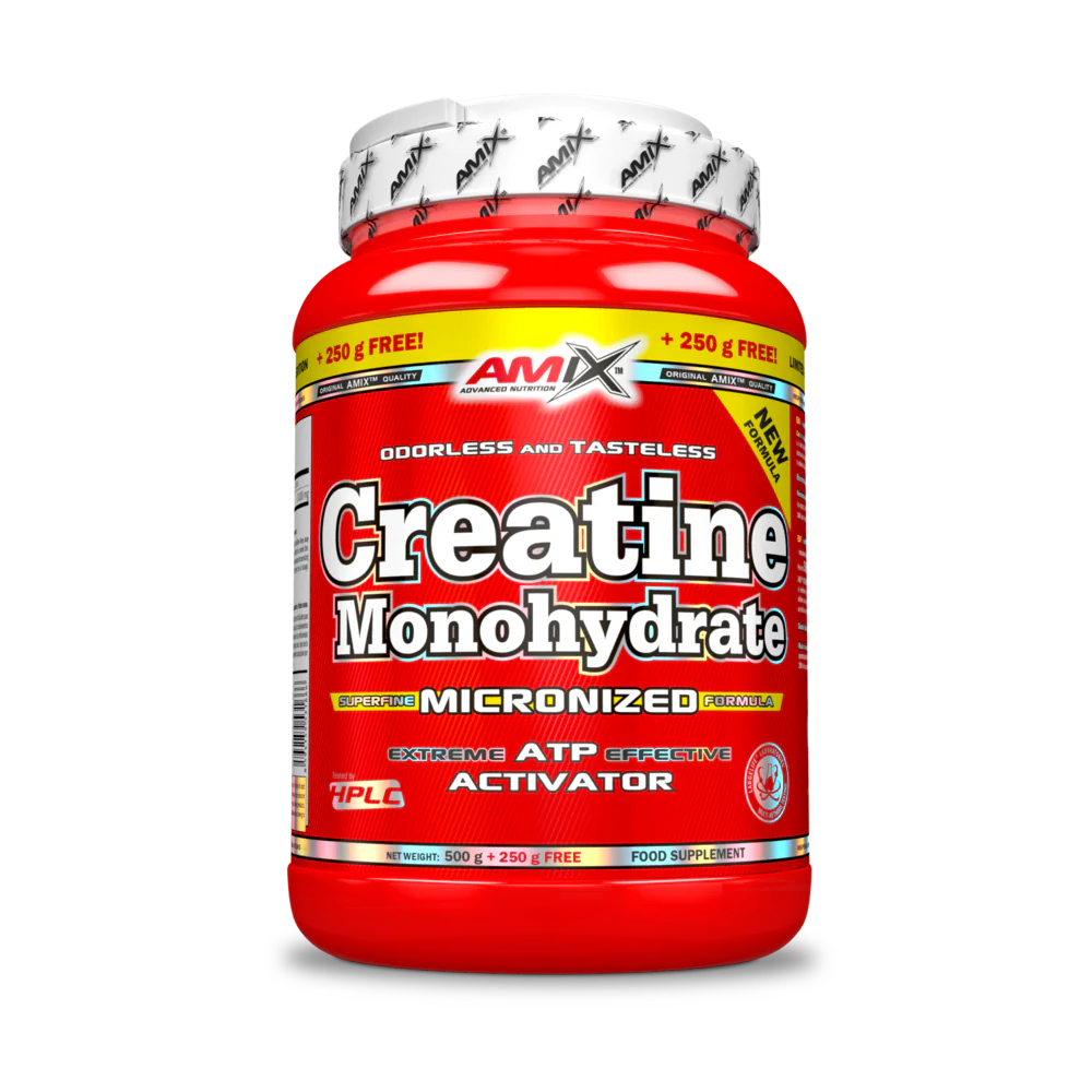 Creatina Monohidrato 500 g + 250 g Gratis – Amix™