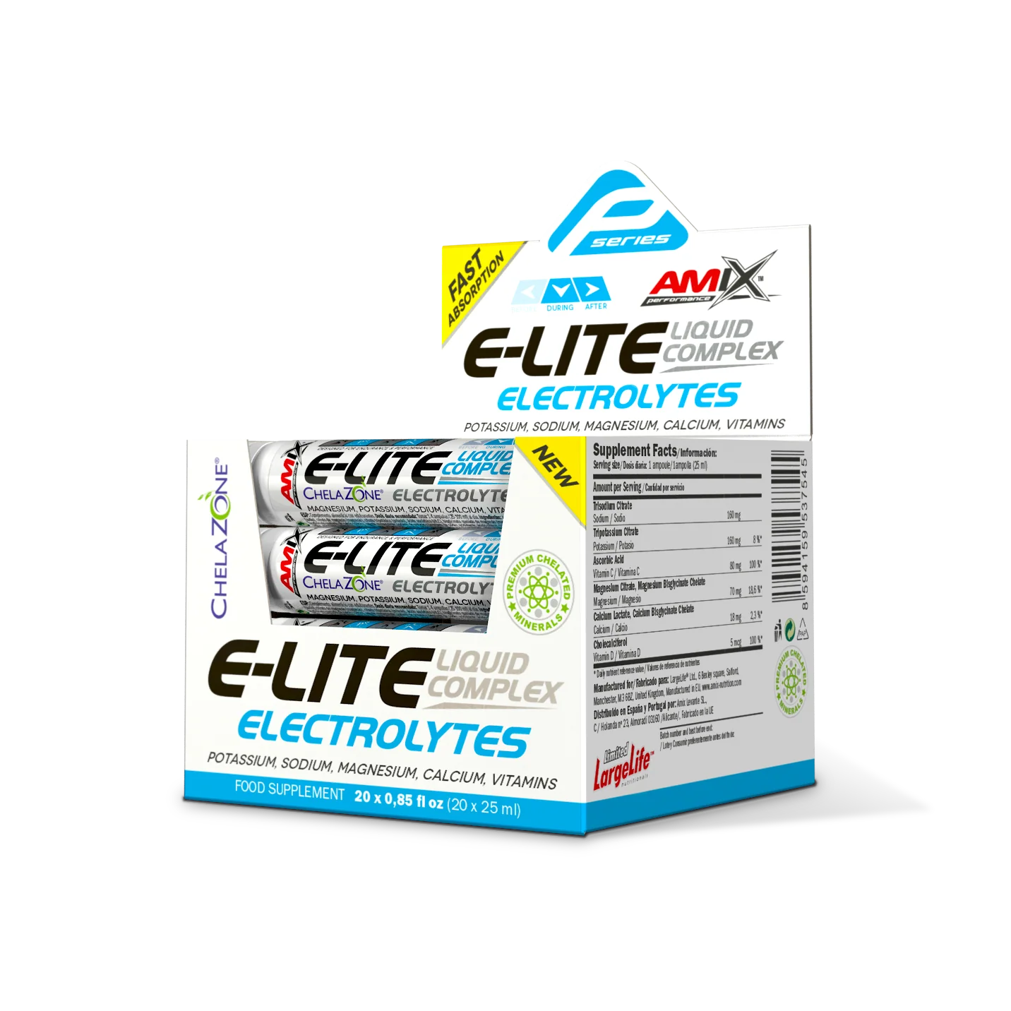 Electrolitos E-Lite Liquid Electrolytes - Amix Performance - Image 2