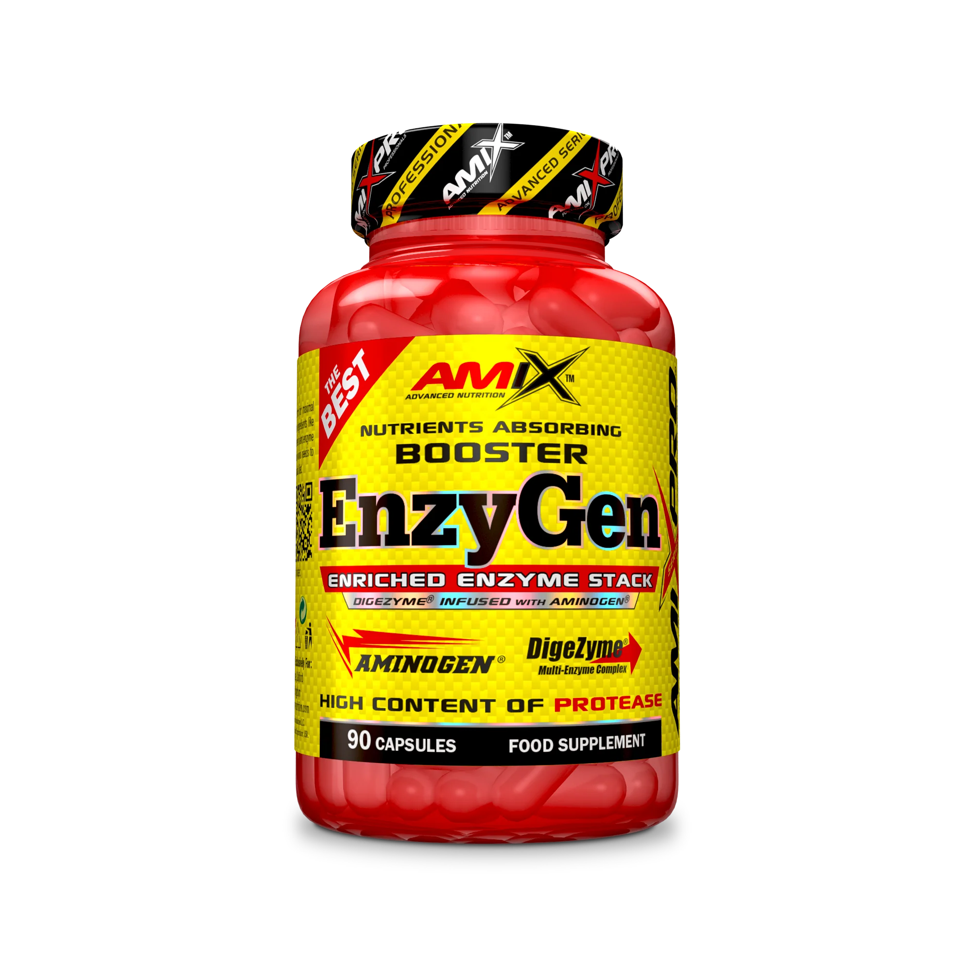 Enzimas digestivas Enzygen Booster 90 caps – Amix Pro®