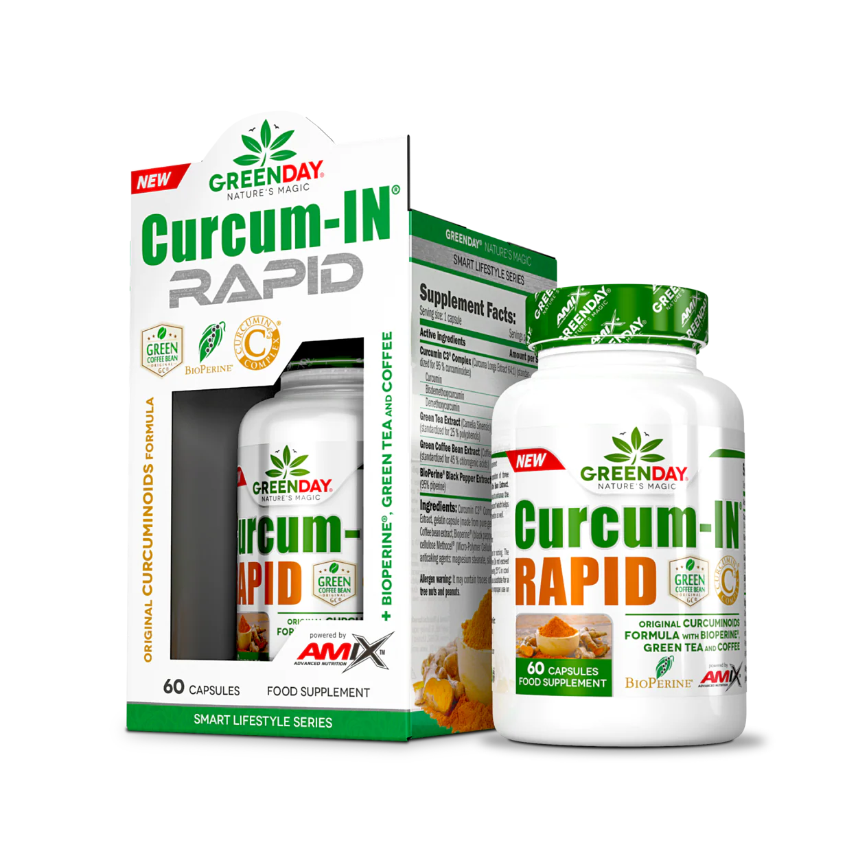 Cúrcuma Curcum-In Rapid 60 Caps - Greenday®