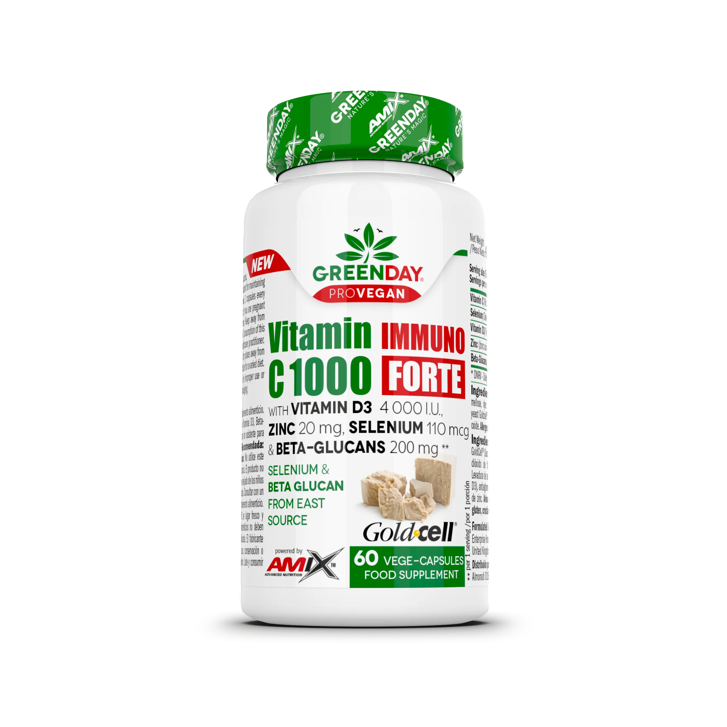 Vitamina C 1000 Immuno Forte 60 vcpas - Greenday®