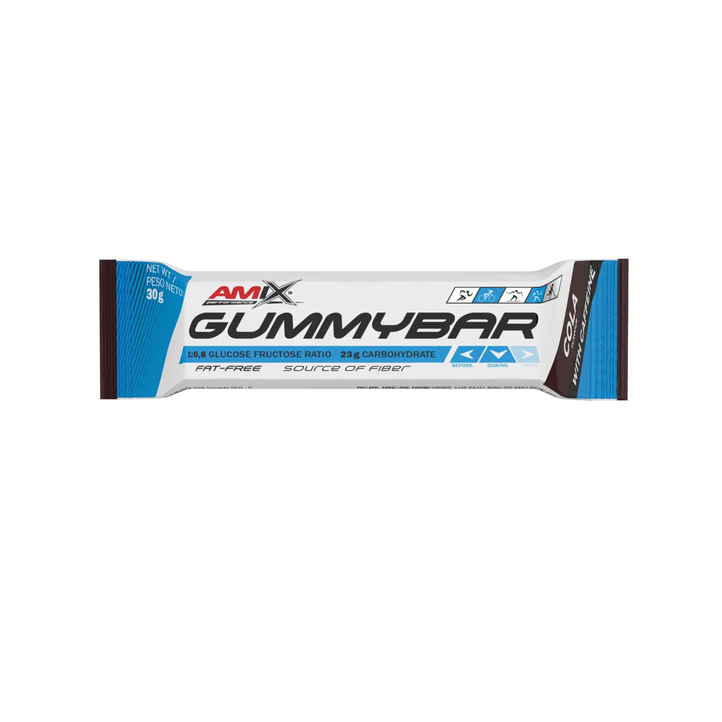 GUMMY BAR con Cafeína - Amix Performance