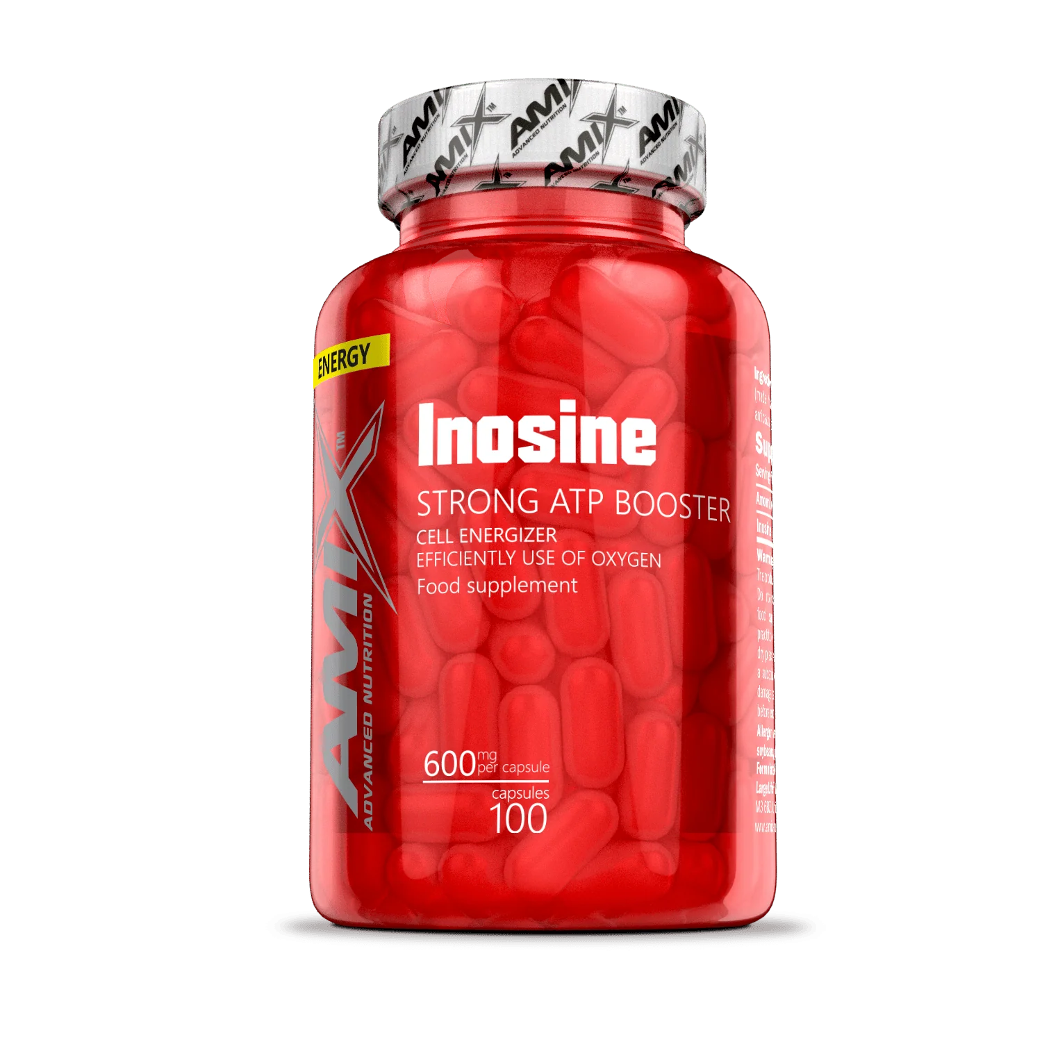 Energético Inosina 100 caps – Amix™