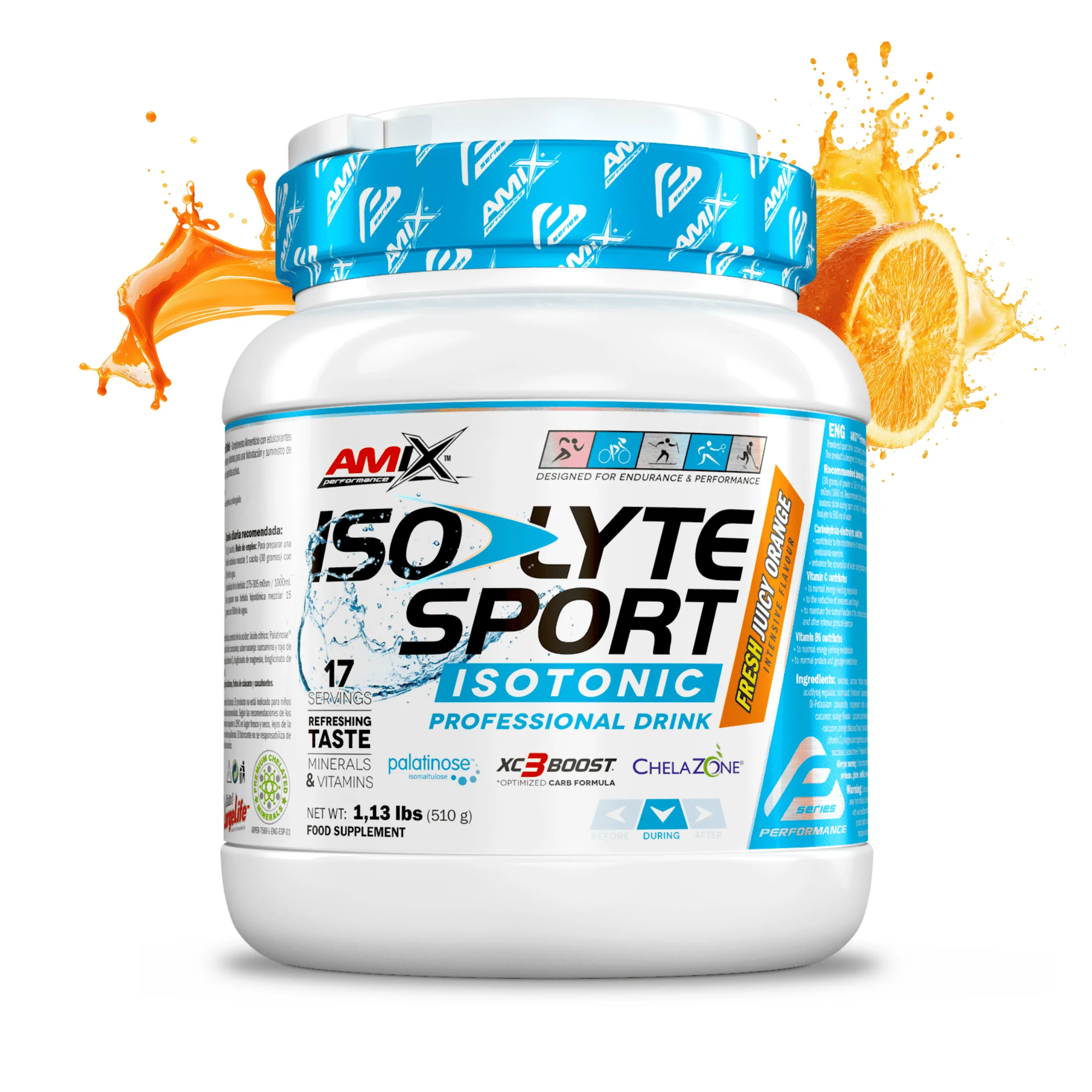 Bebida energética Isolyte Sport Drink - Amix Performance - Image 4