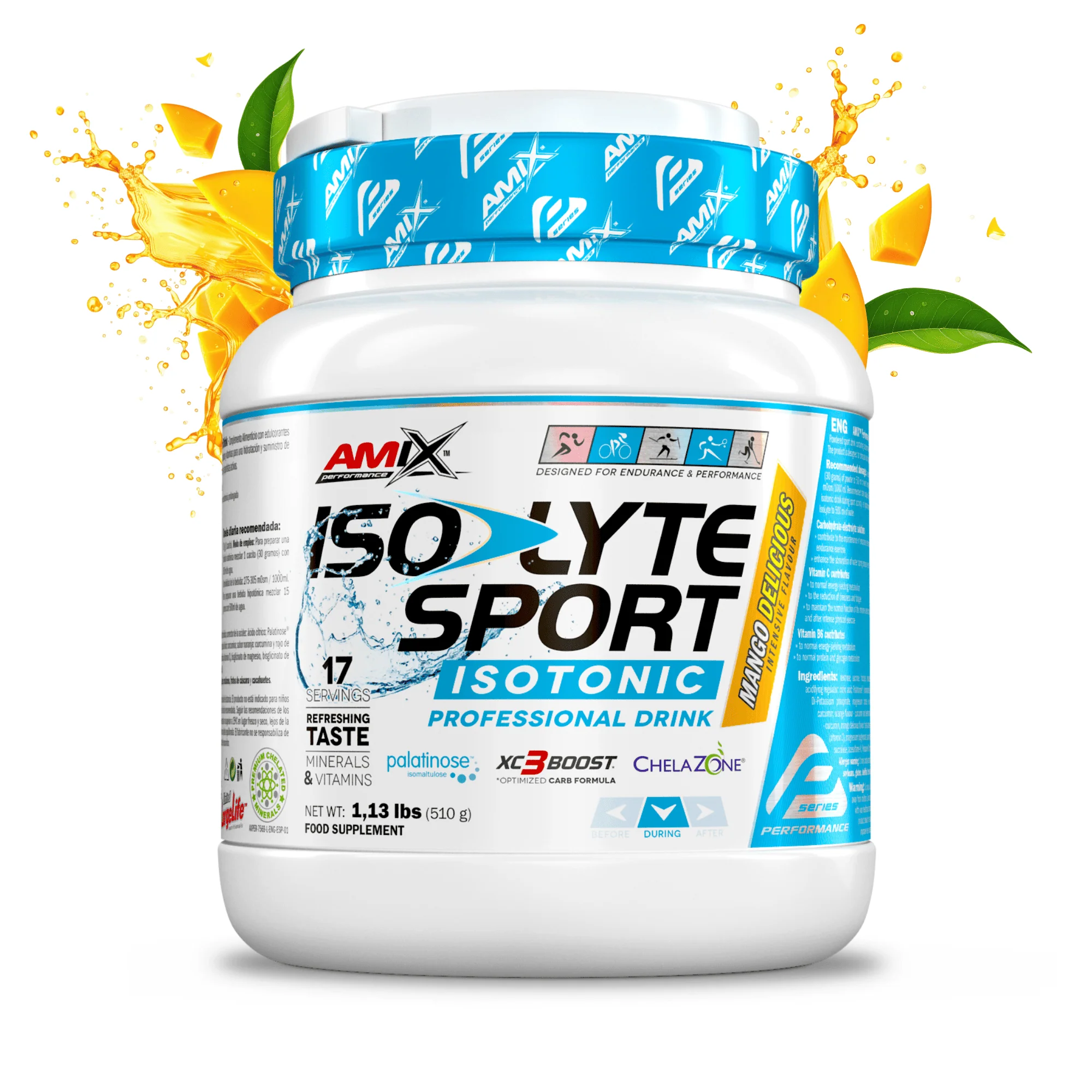 Bebida energética Isolyte Sport Drink - Amix Performance - Image 6