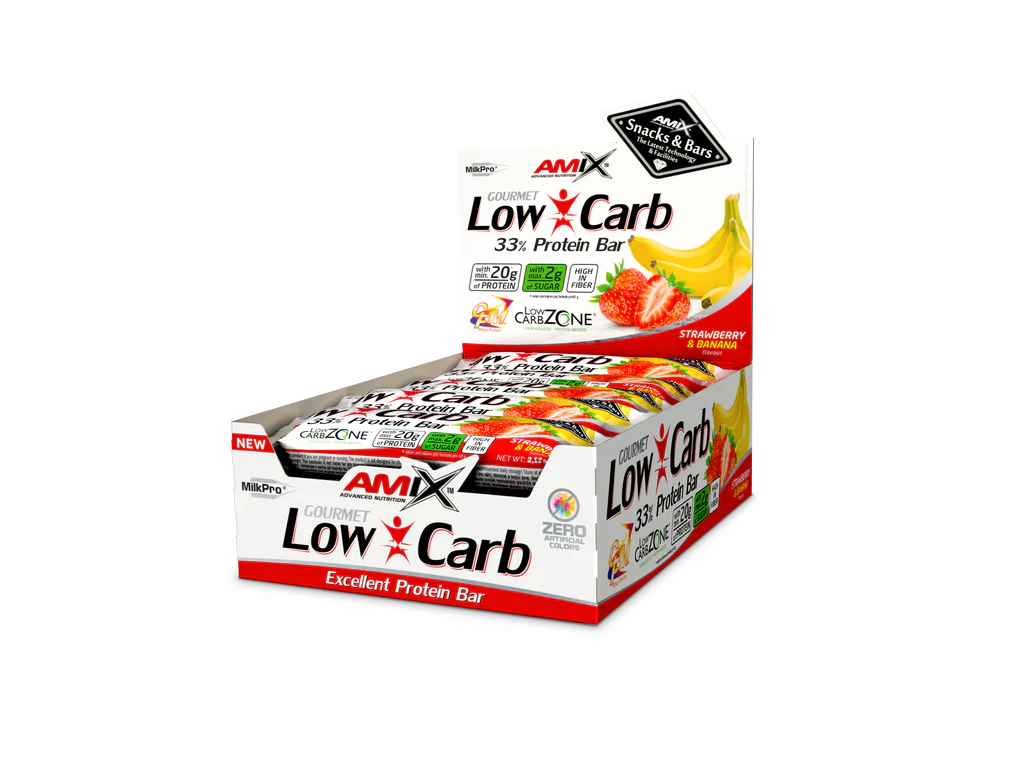 Barrita proteica Low-Carb 33% Protein Bar – Amix™ - Image 32