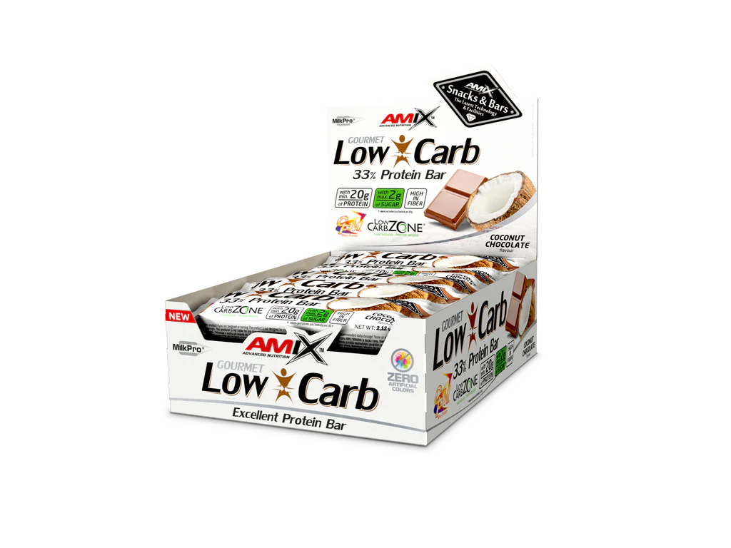 Barrita proteica Low-Carb 33% Protein Bar – Amix™ - Image 34