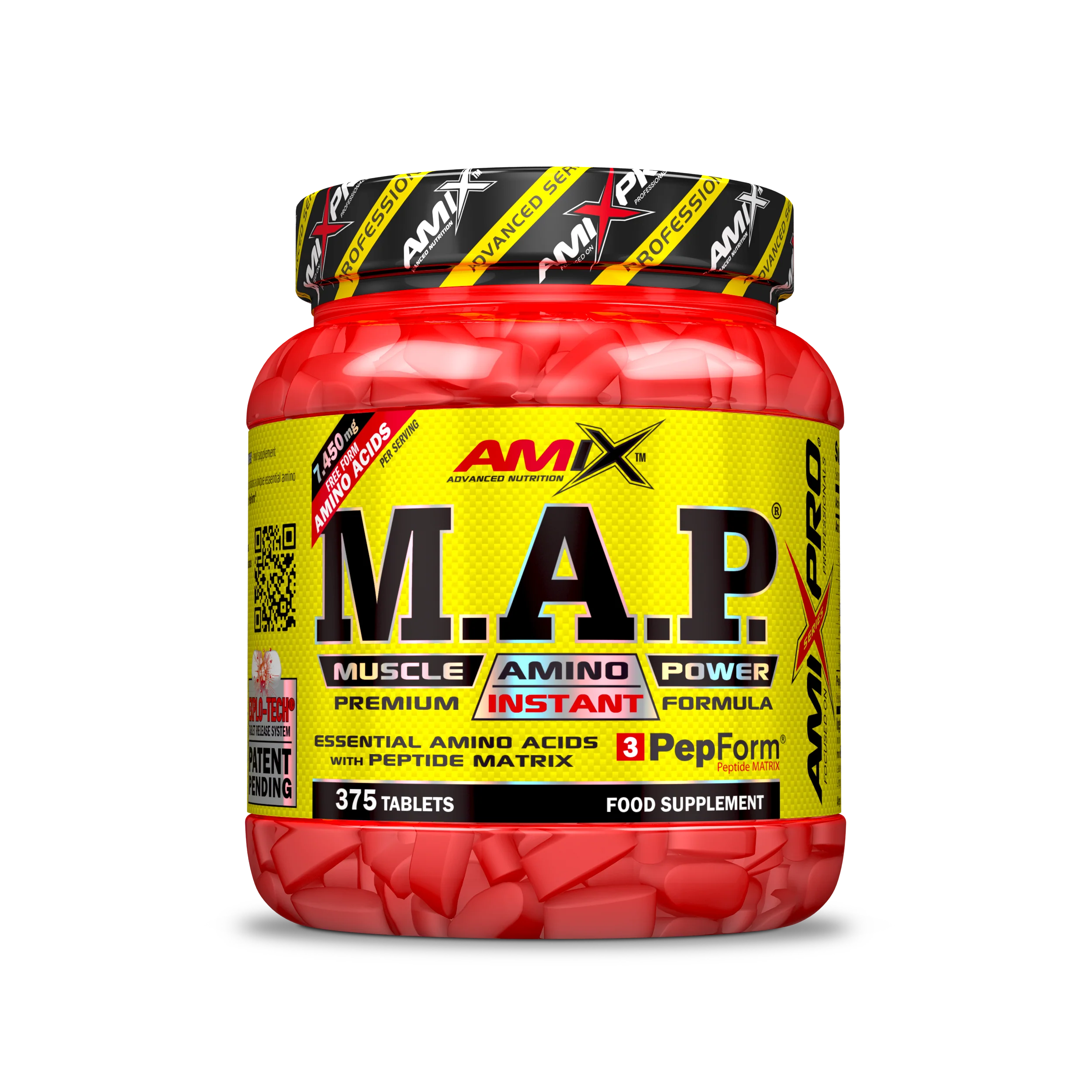 Aminoácidos M.A.P. Muscle Amino Power 375 tabs – Amix Pro®