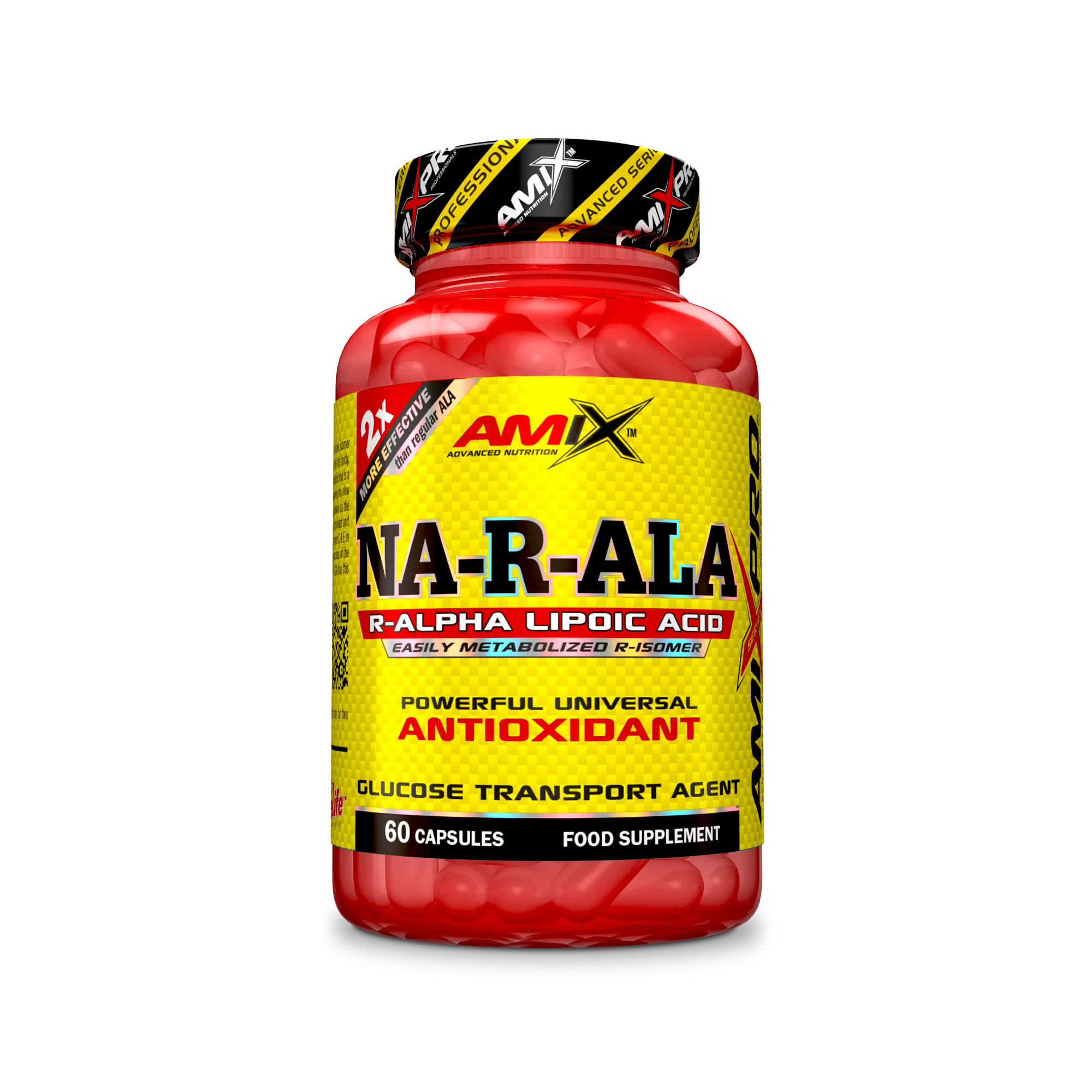 NA-R-ALA Ácido Alfa Lipoico 60 caps – Amix Pro®