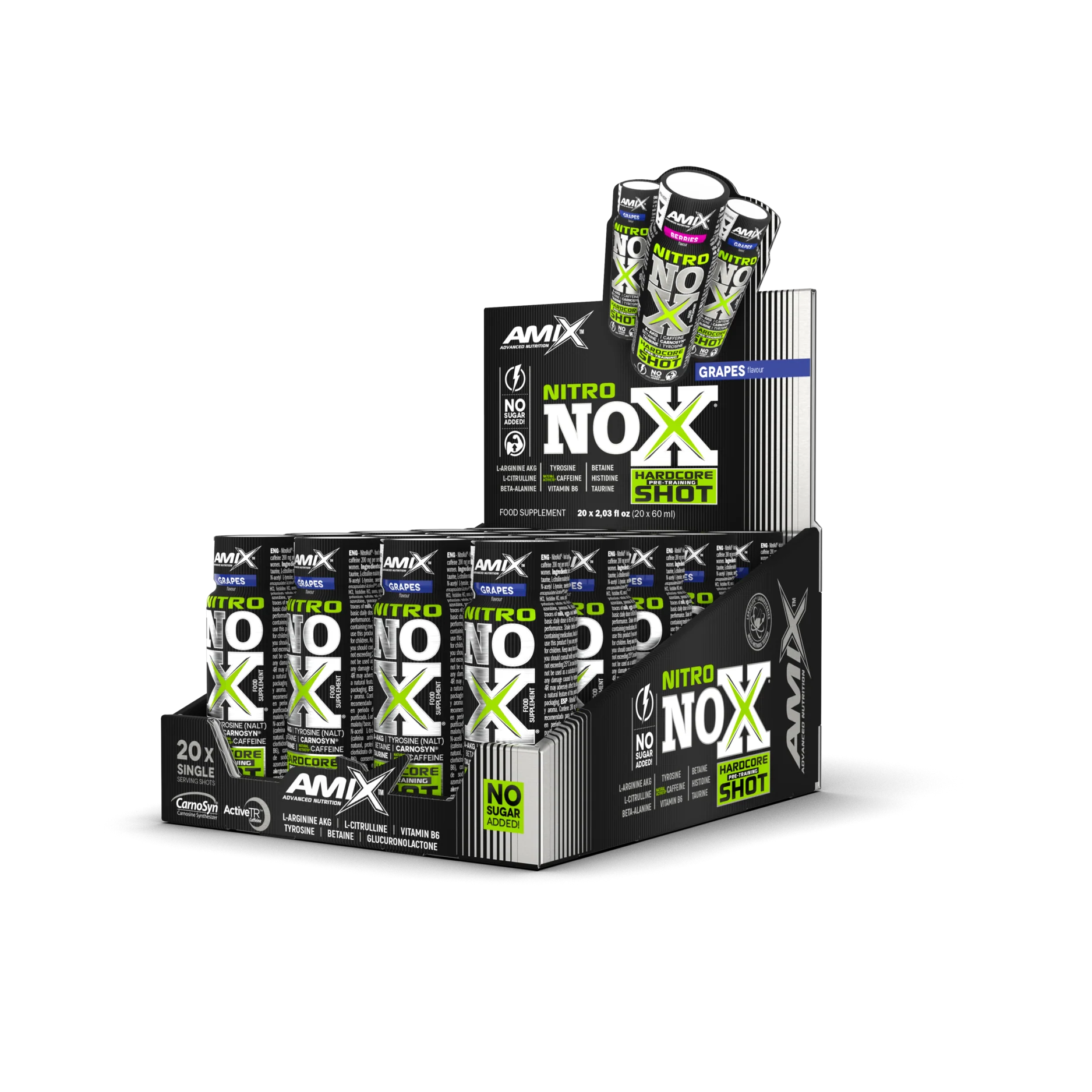Pre-entreno Nitronox Shot – Amix™ - Image 3