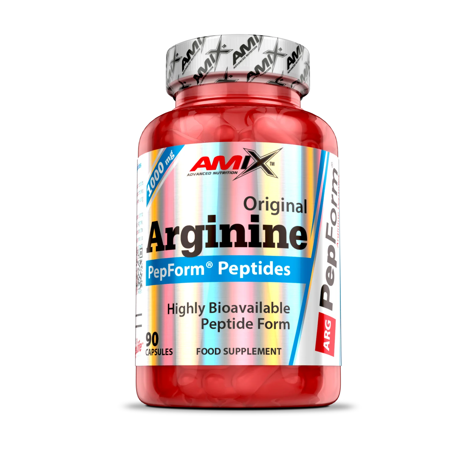 Péptidos de Arginina PepForm® 90 caps – Amix™ - Image 2