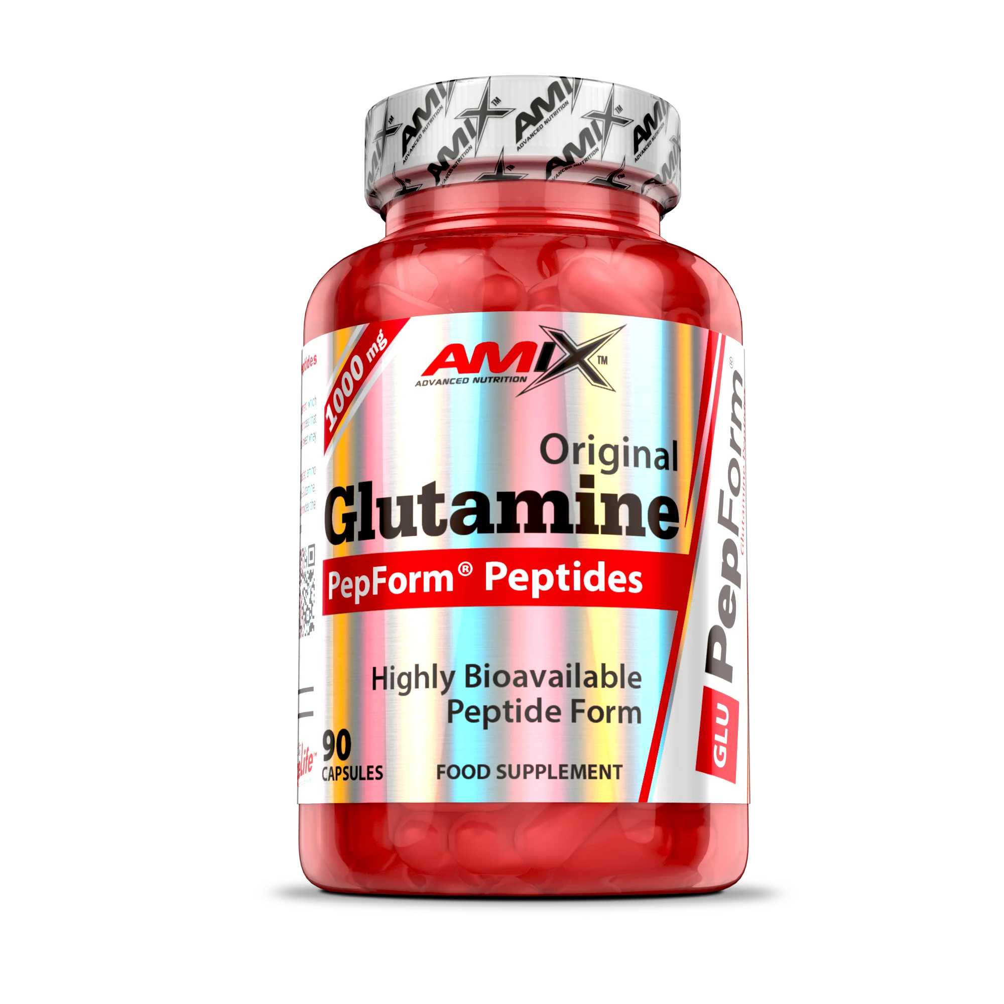 Péptidos de Glutamina PepForm® 90 caps – Amix™ - Image 2