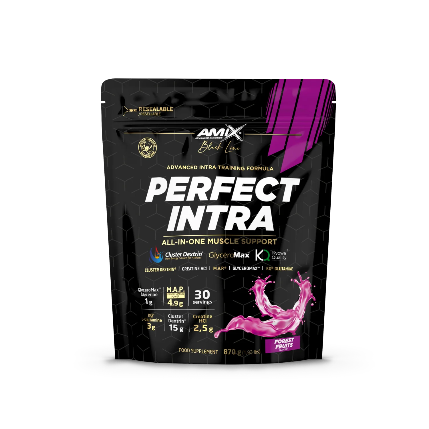 Intra-entreno Perfect Intra 870 gr – Black Line