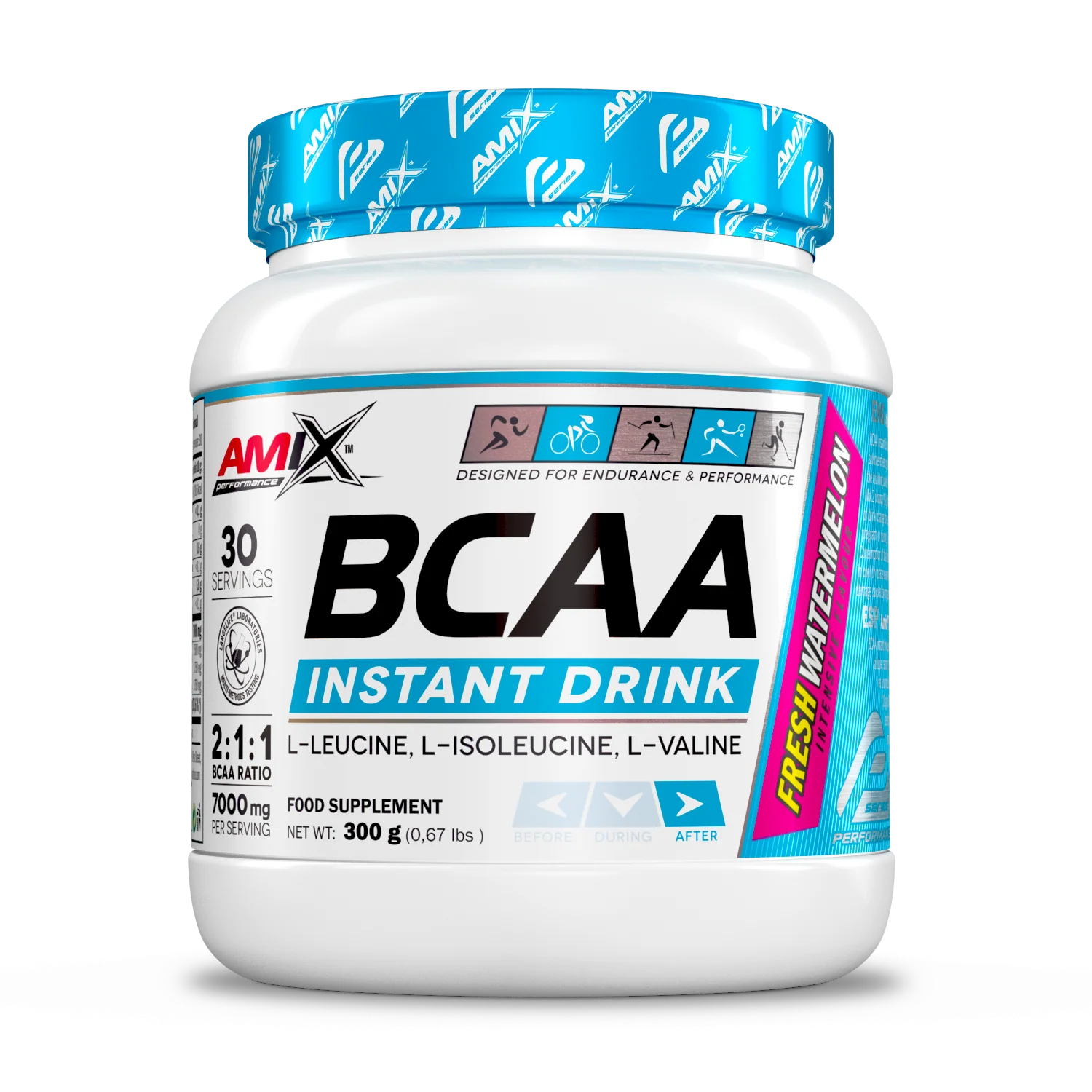 Aminoácidos BCAA Instant Drink 300gr - Amix Performance