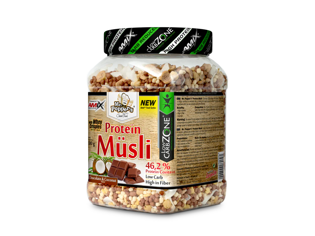 Muesli Protéico Protein Müsli 500gr - Mr.Popper‘s® - Image 4