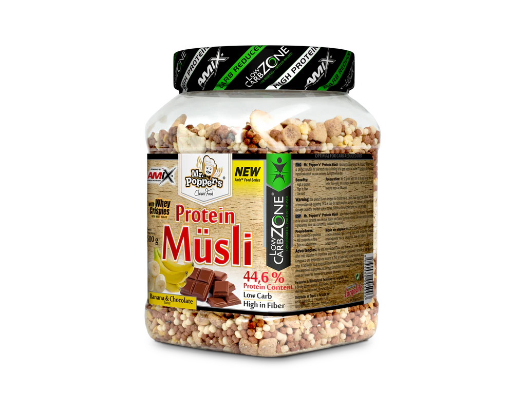 Muesli Protéico Protein Müsli 500gr - Mr.Popper‘s® - Image 5