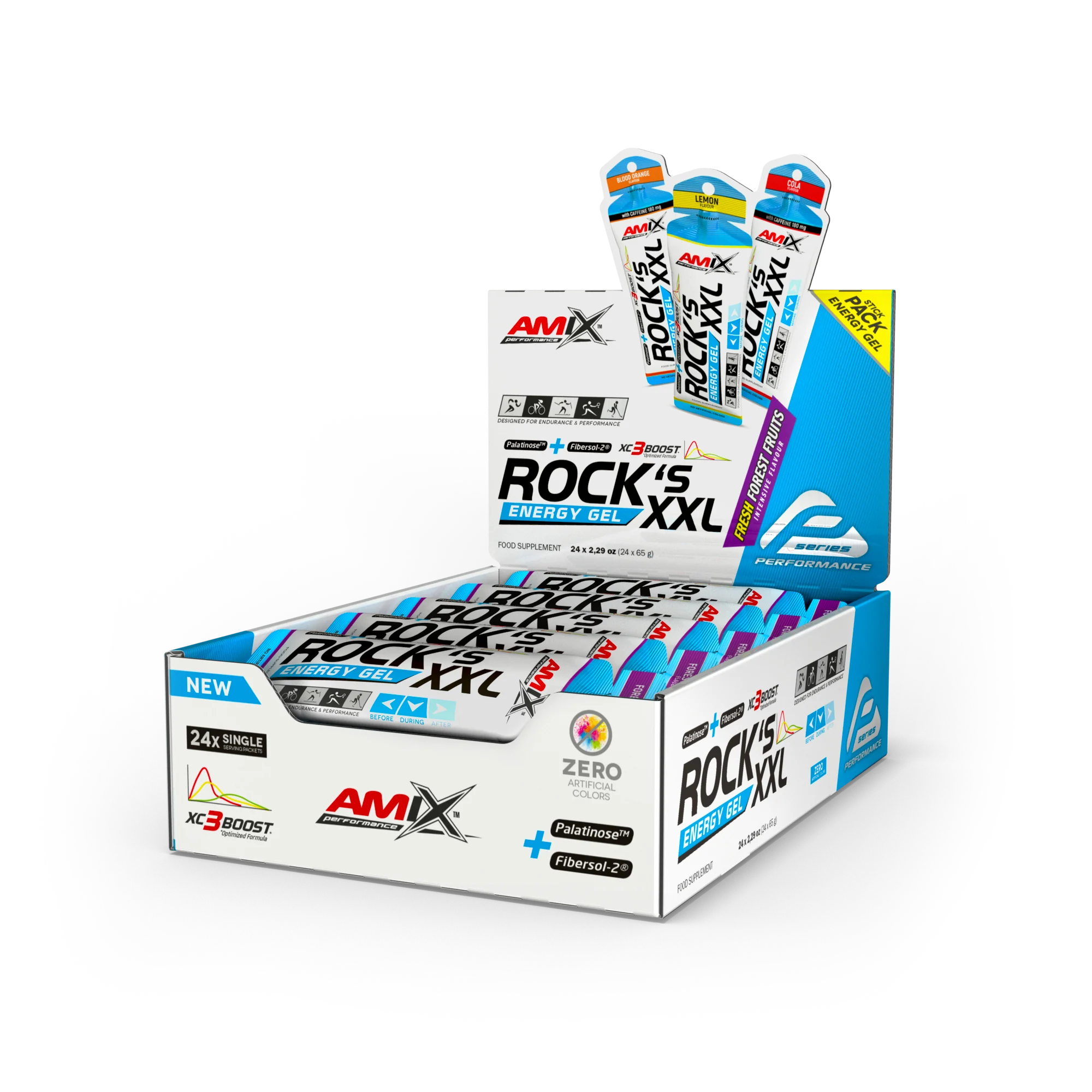 Gel Energético Rock's XXL Sin Cafeína - Amix Performance - Image 4