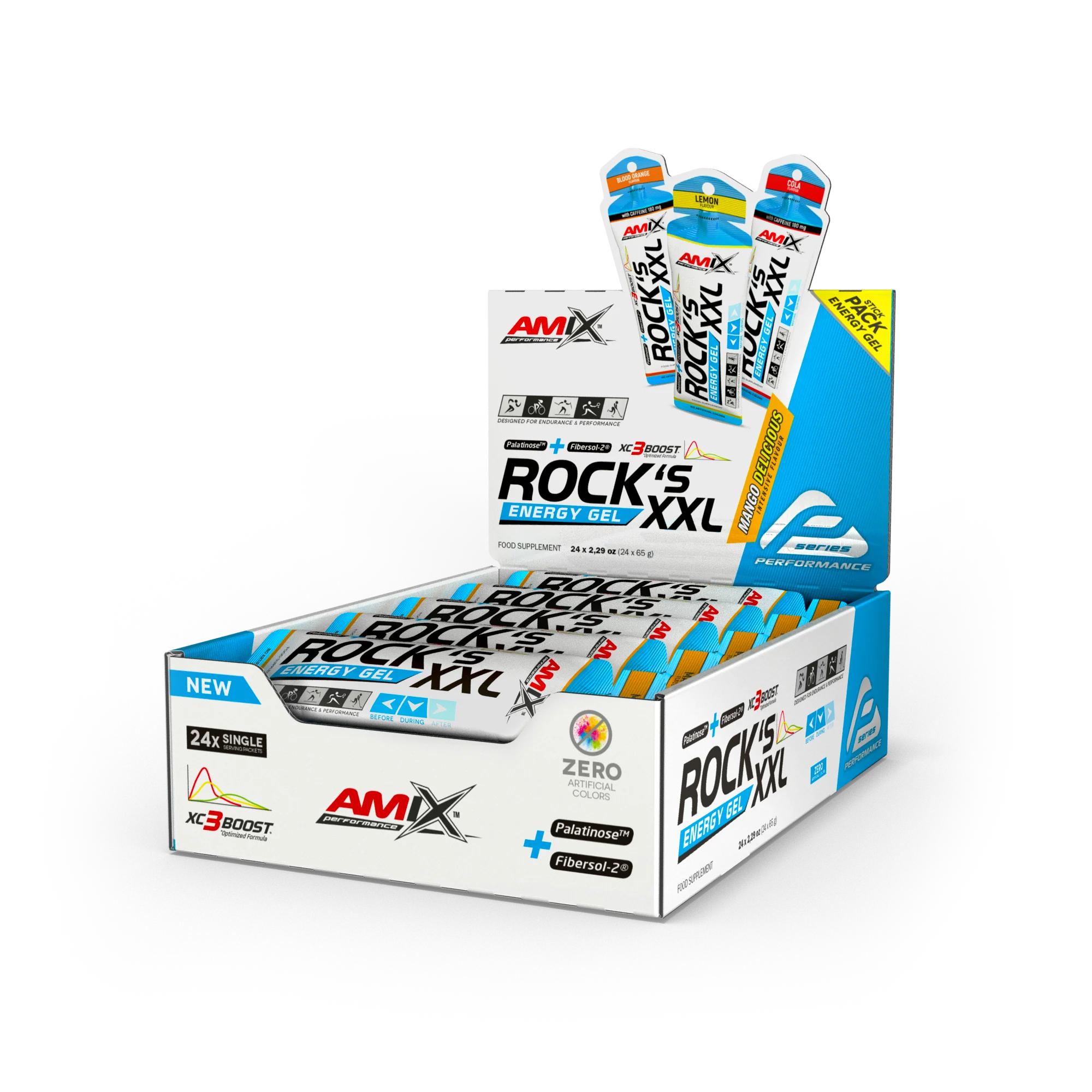 Gel Energético Rock's XXL Sin Cafeína - Amix Performance - Image 5