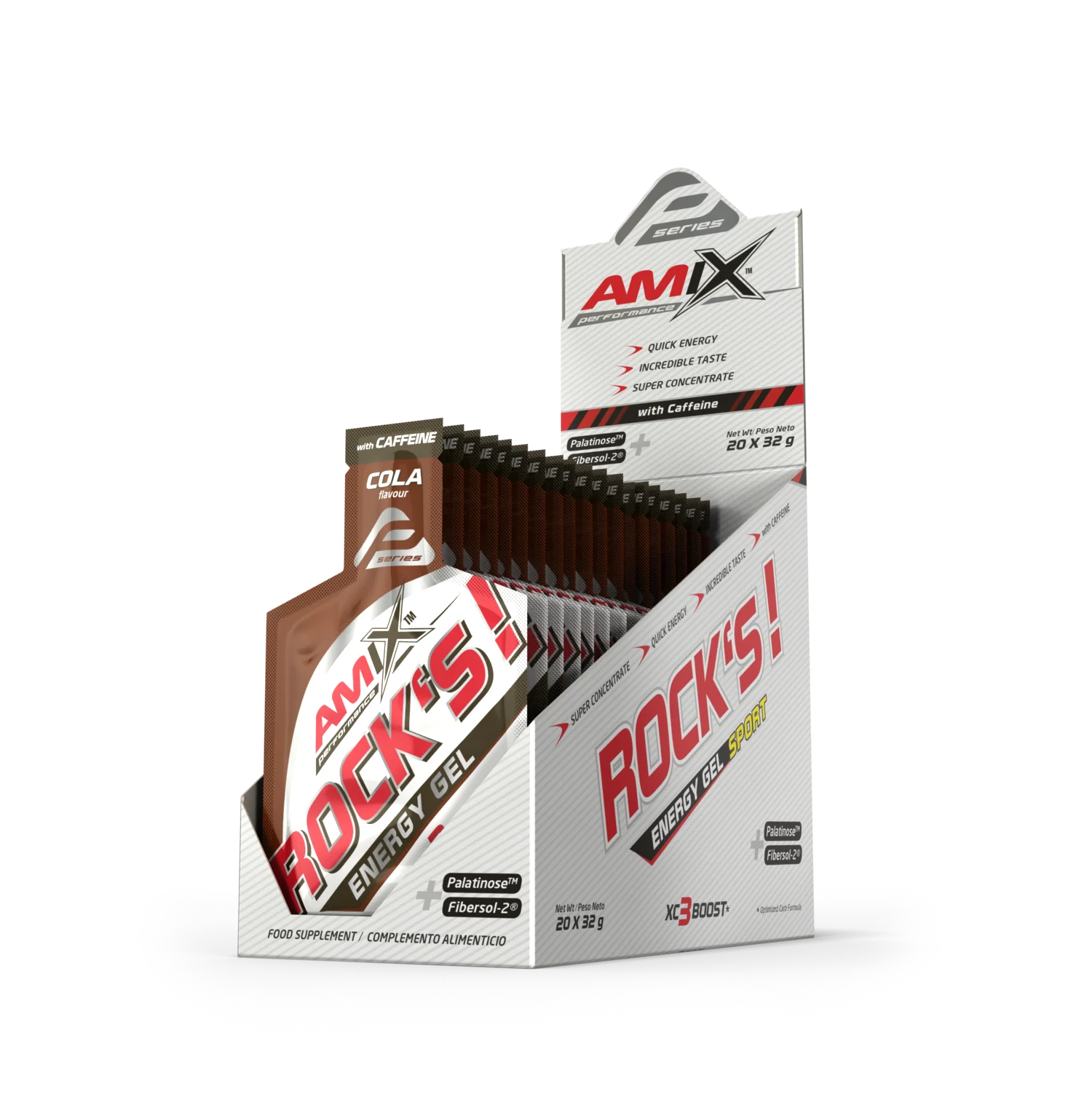 Rock´s Gel Energético con Cafeína - Amix Performance - Image 4