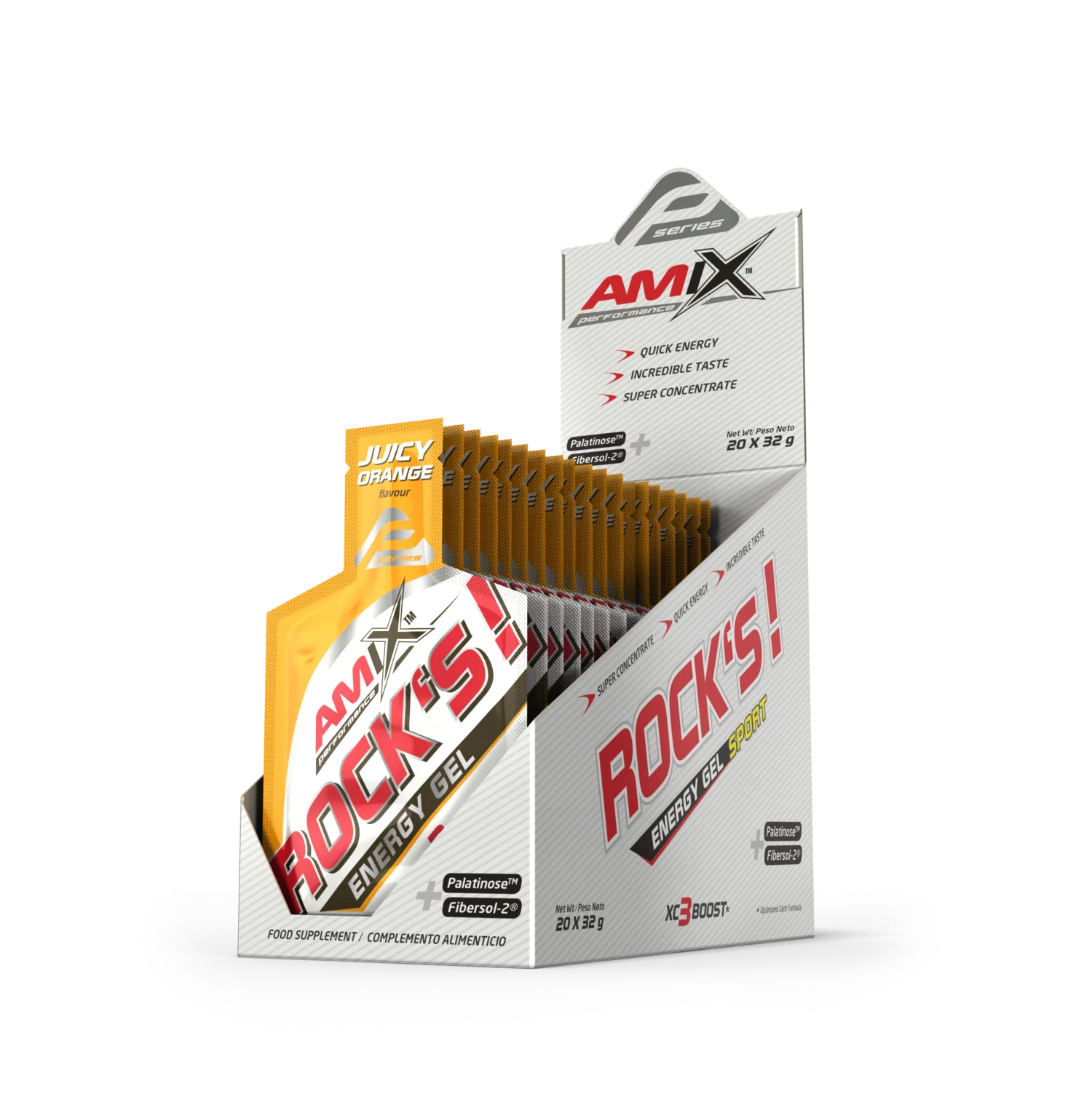 Rock´s Gel Energetico sin Cafeina - Amix Performance - Image 2