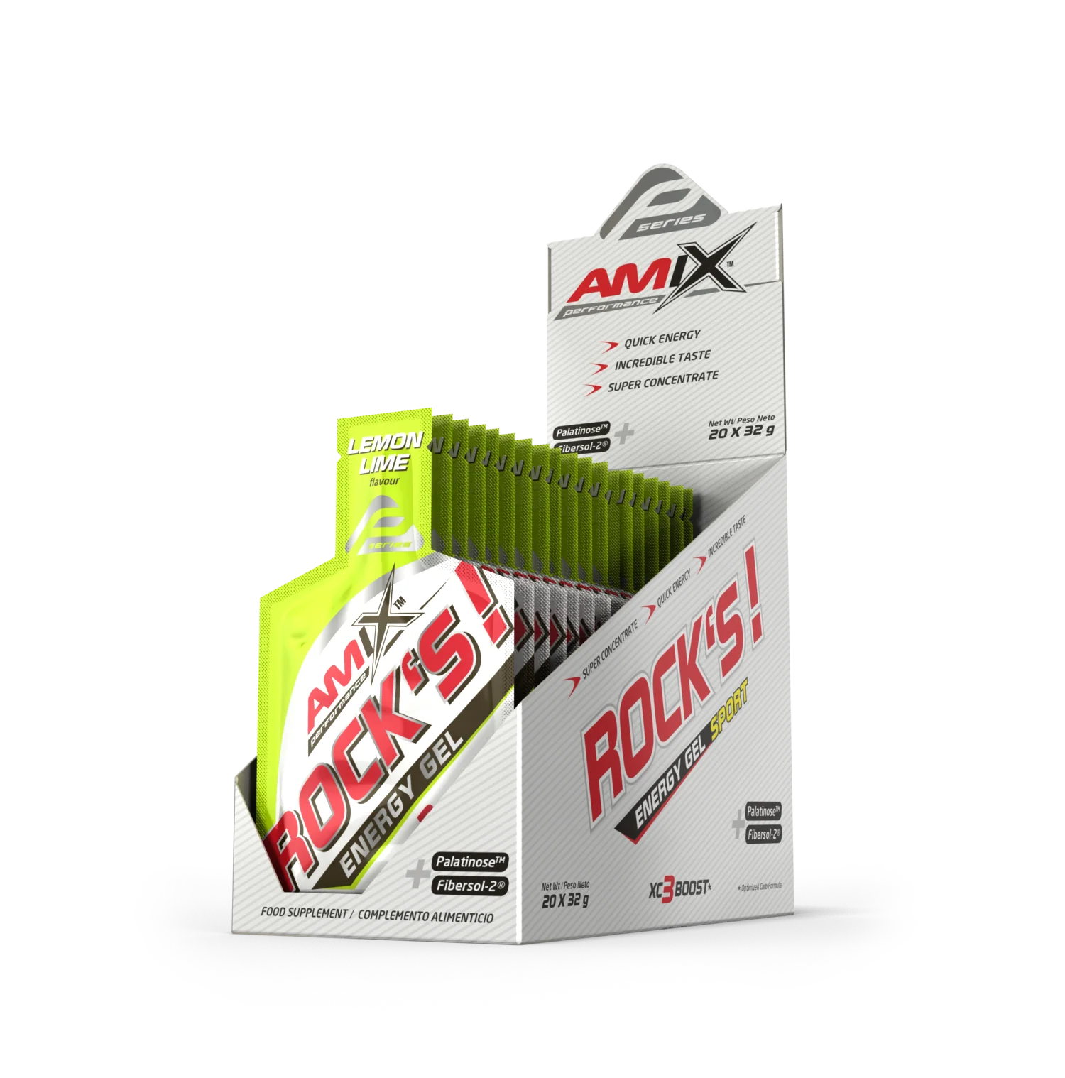 Rock´s Gel Energetico sin Cafeina - Amix Performance - Image 3