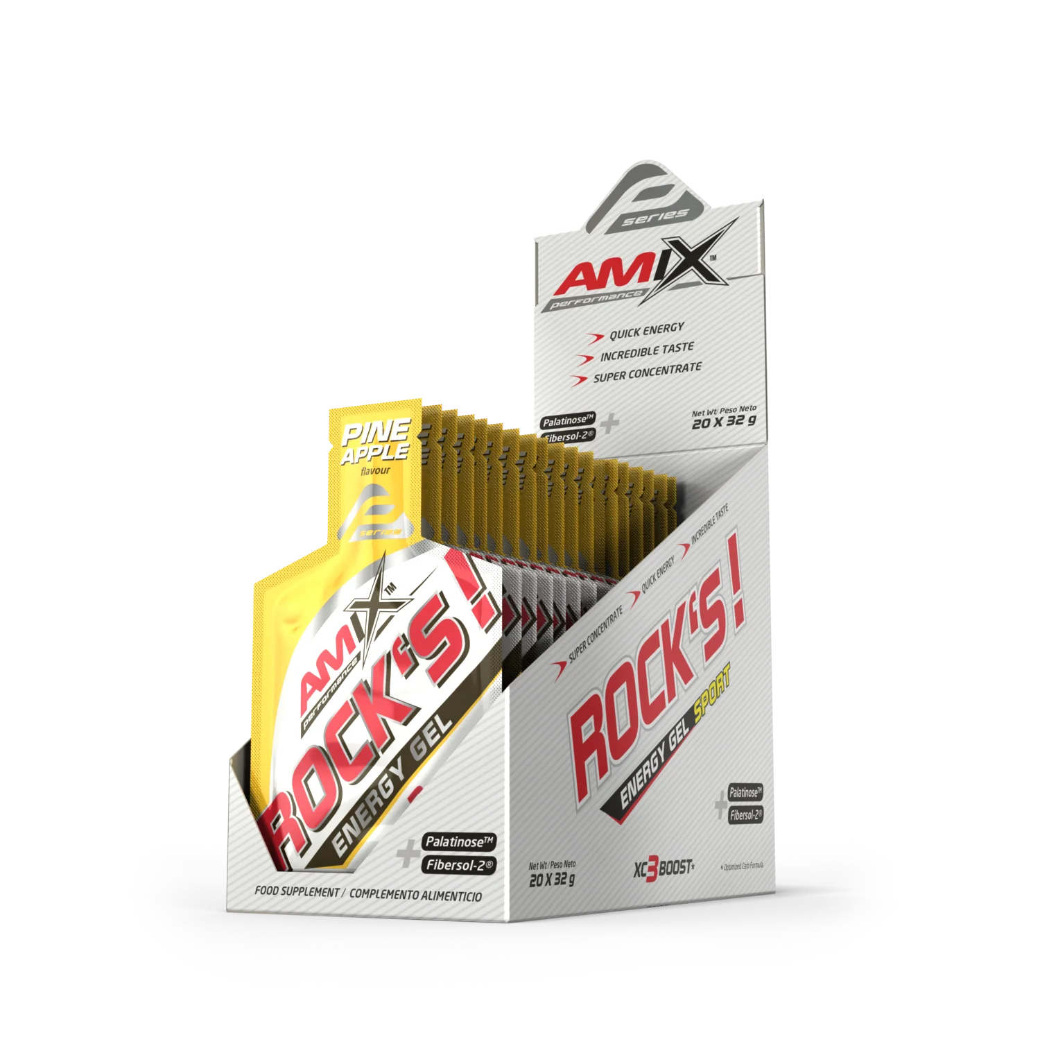Rock´s Gel Energetico sin Cafeina - Amix Performance - Image 4