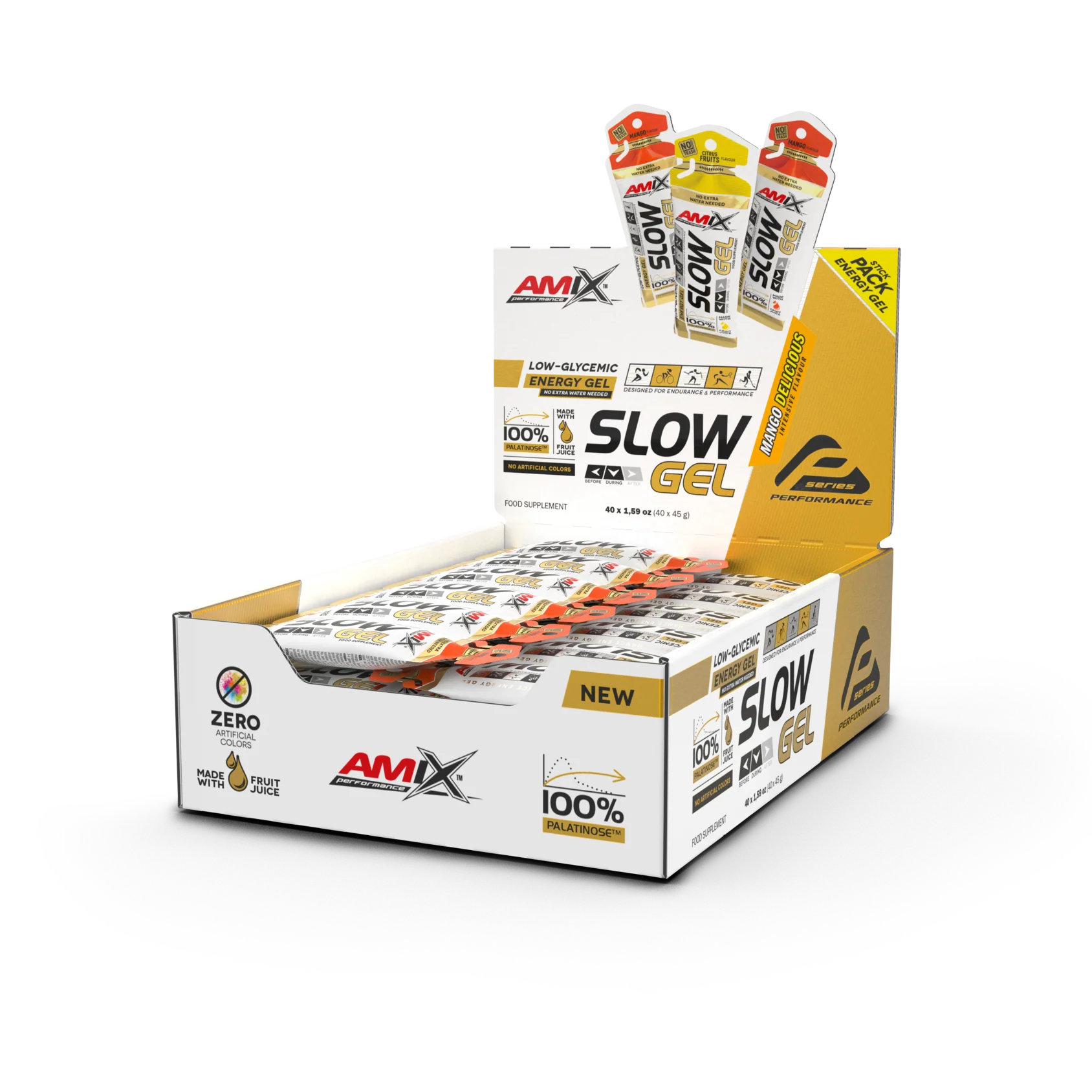 Gel Energético Slow Gel - Amix Performance - Image 2