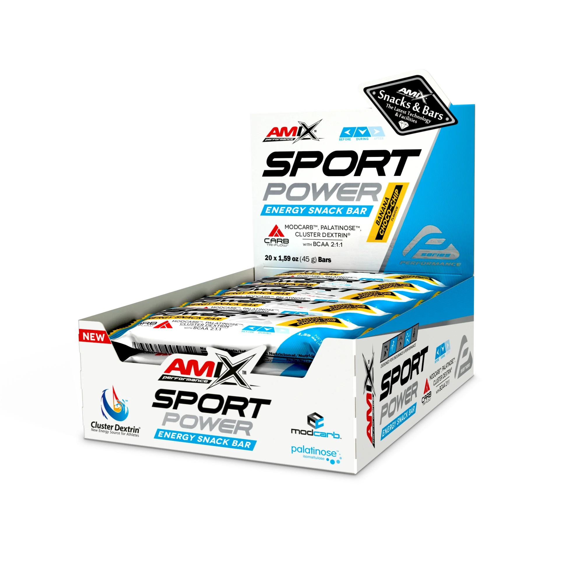 Barritas Energéticas Sport Power - Amix Performance - Image 3
