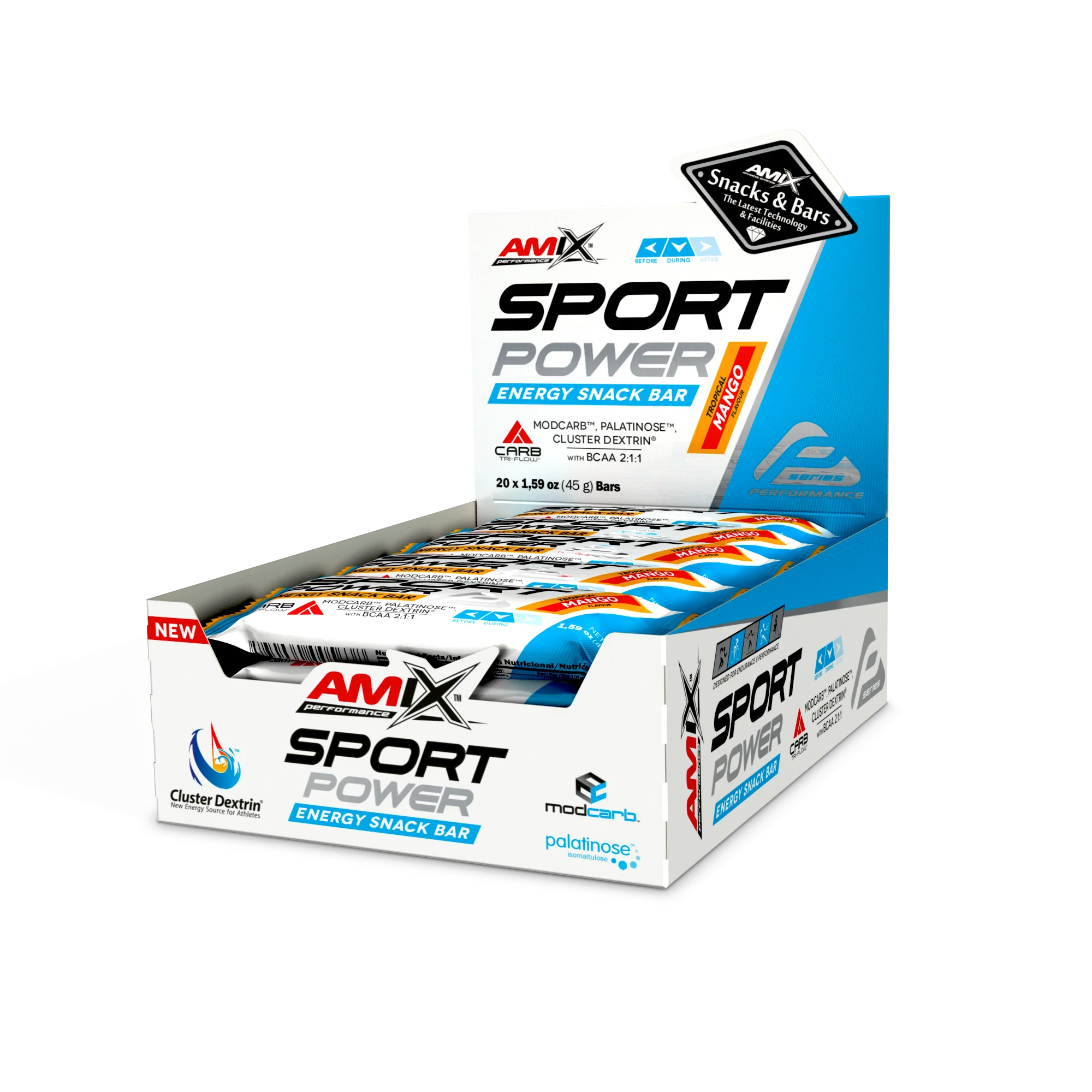 Barritas Energéticas Sport Power - Amix Performance - Image 4