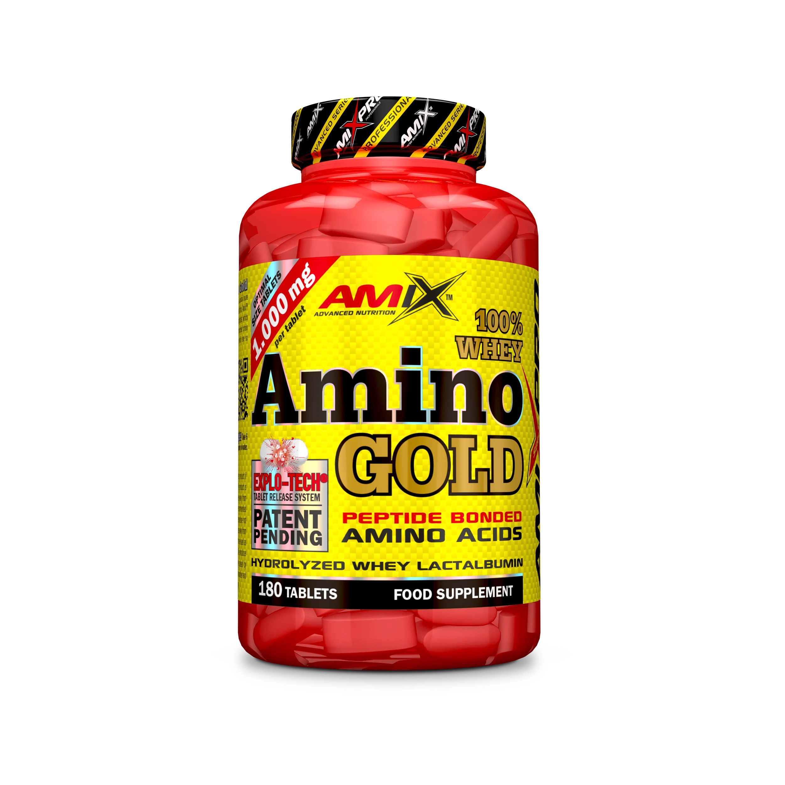 Aminoácidos Whey Amino Gold 180 tabs – Amix Pro®