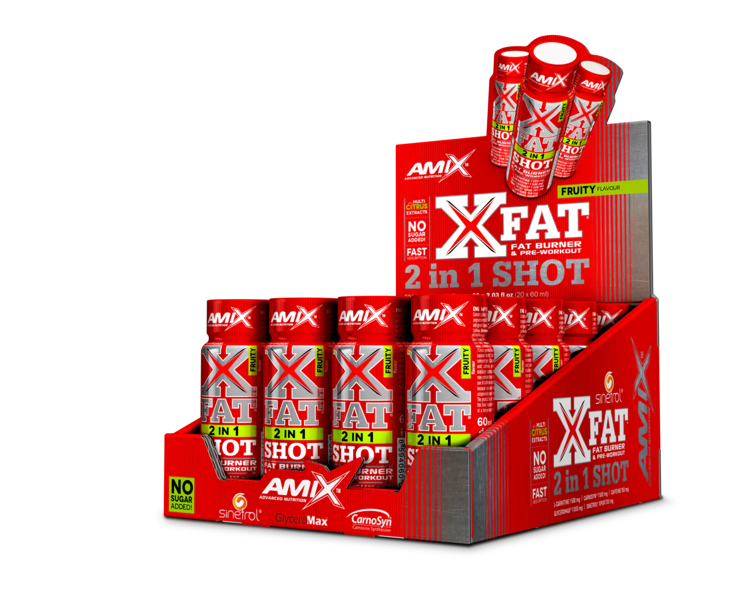Termogénico X-Fat 2 in 1 Shot – Amix™ - Image 2
