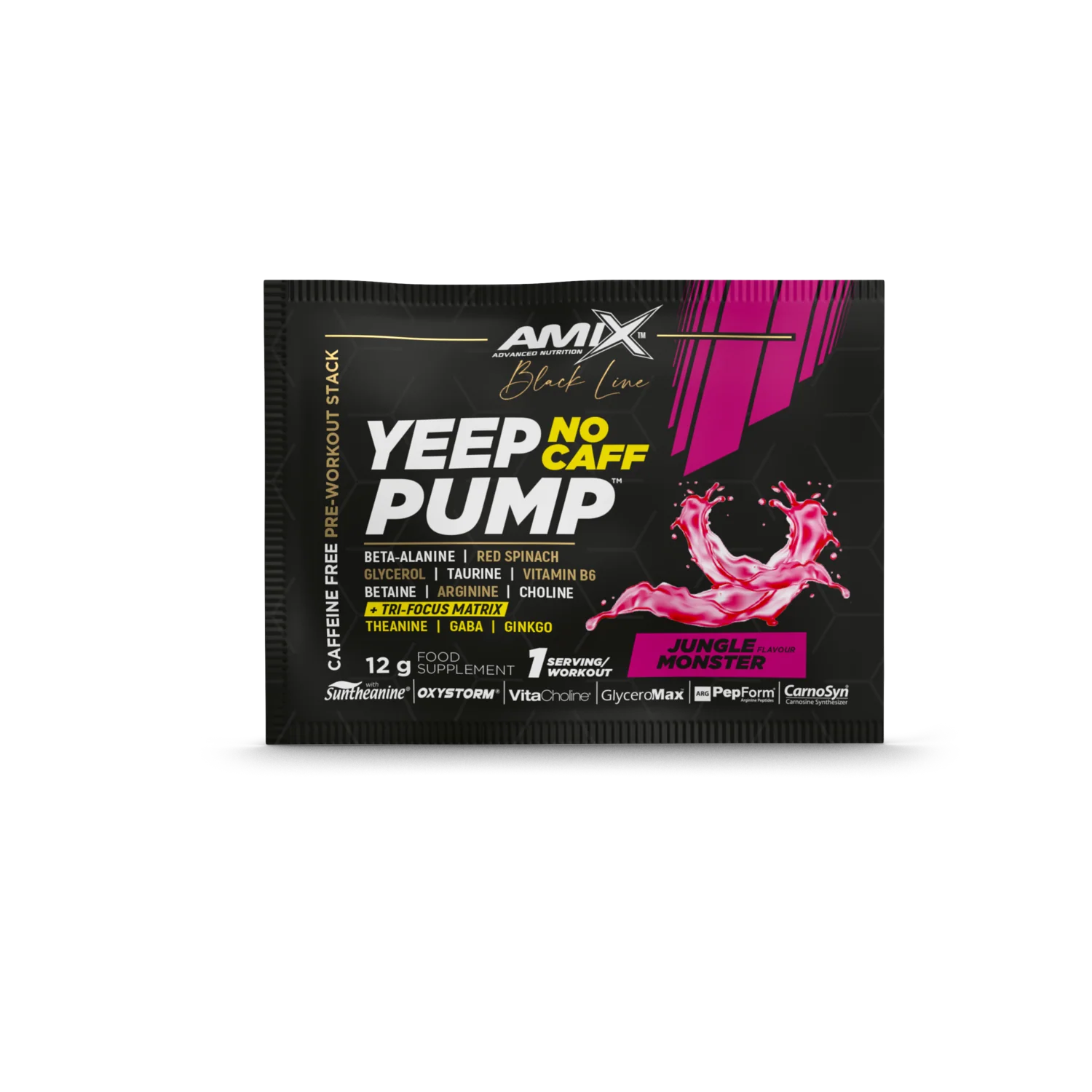 Pre-entreno Yeep Pump Sin Cafeína 360gr – Black Line - Image 4