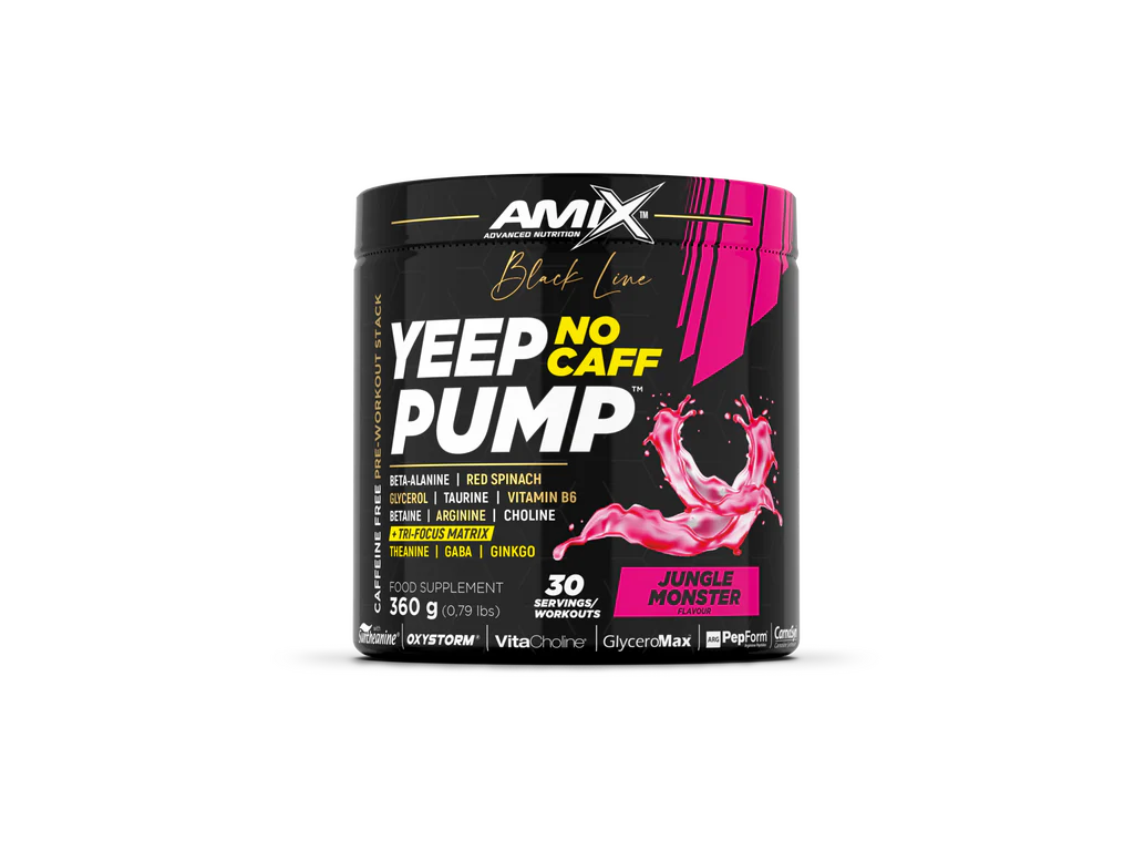 Pre-entreno Yeep Pump Sin Cafeína 360gr – Black Line - Image 6