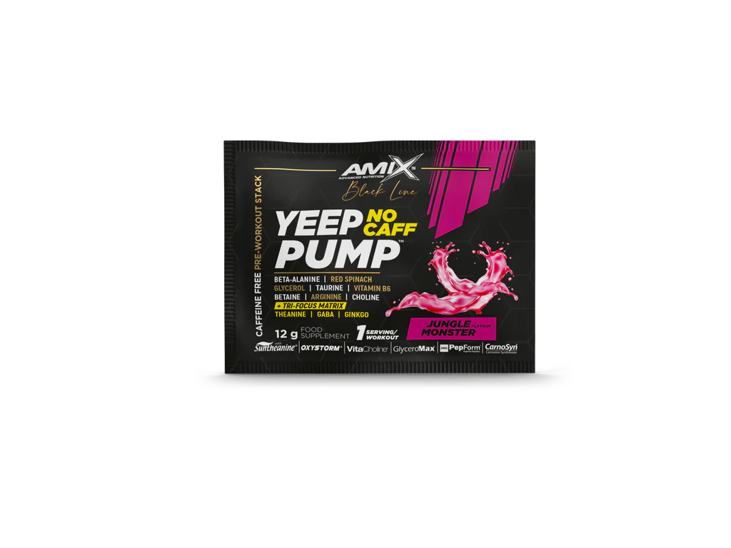 Pre-entreno Yeep Pump Sin Cafeína 360gr – Black Line - Image 7
