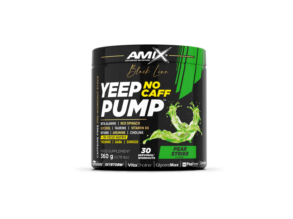 Pre-entreno Yeep Pump Sin Cafeína 360gr – Black Line - Image 8